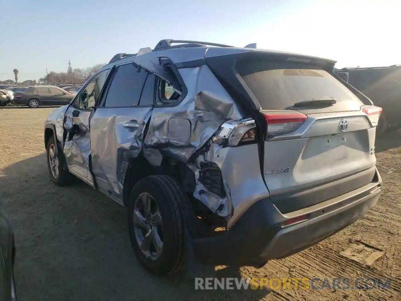 3 Photograph of a damaged car JTMDWRFV0KJ009284 TOYOTA RAV4 2019