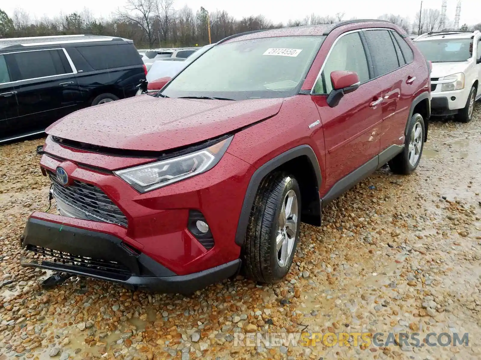 2 Фотография поврежденного автомобиля JTMDWRFV1KD007901 TOYOTA RAV4 2019