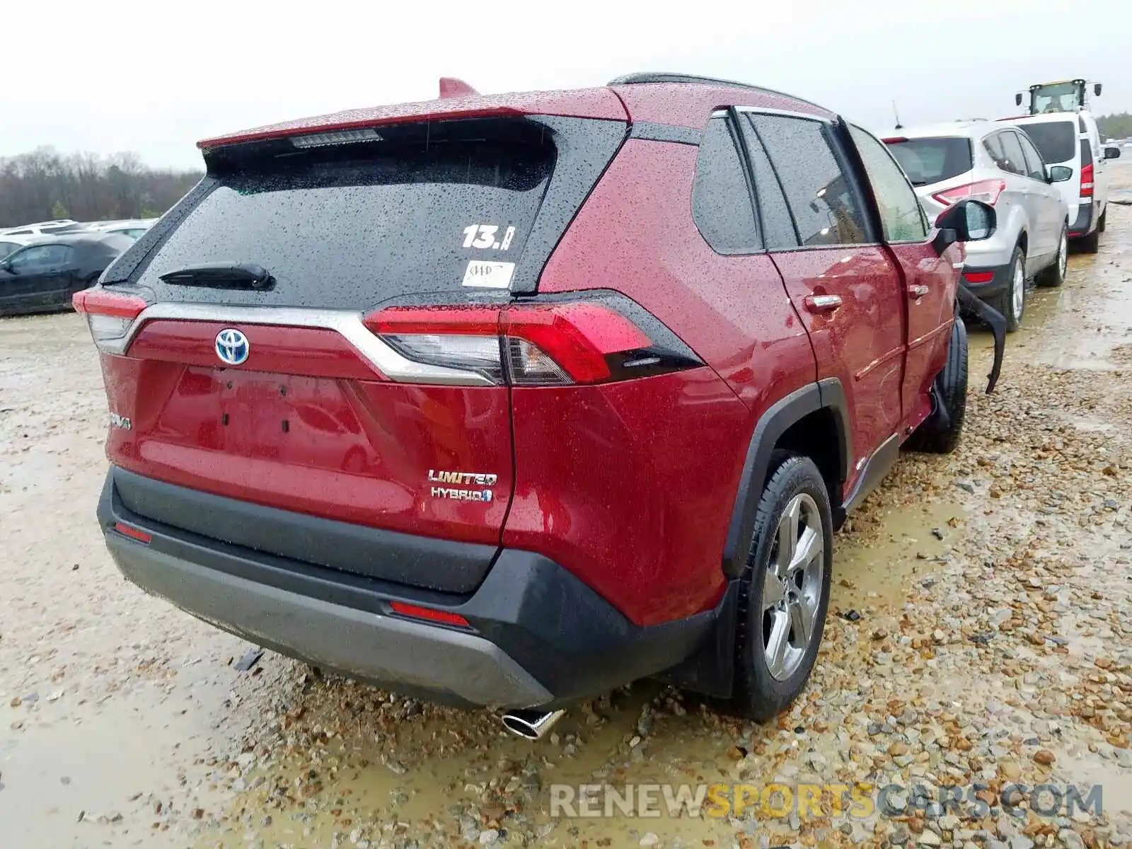 4 Фотография поврежденного автомобиля JTMDWRFV1KD007901 TOYOTA RAV4 2019