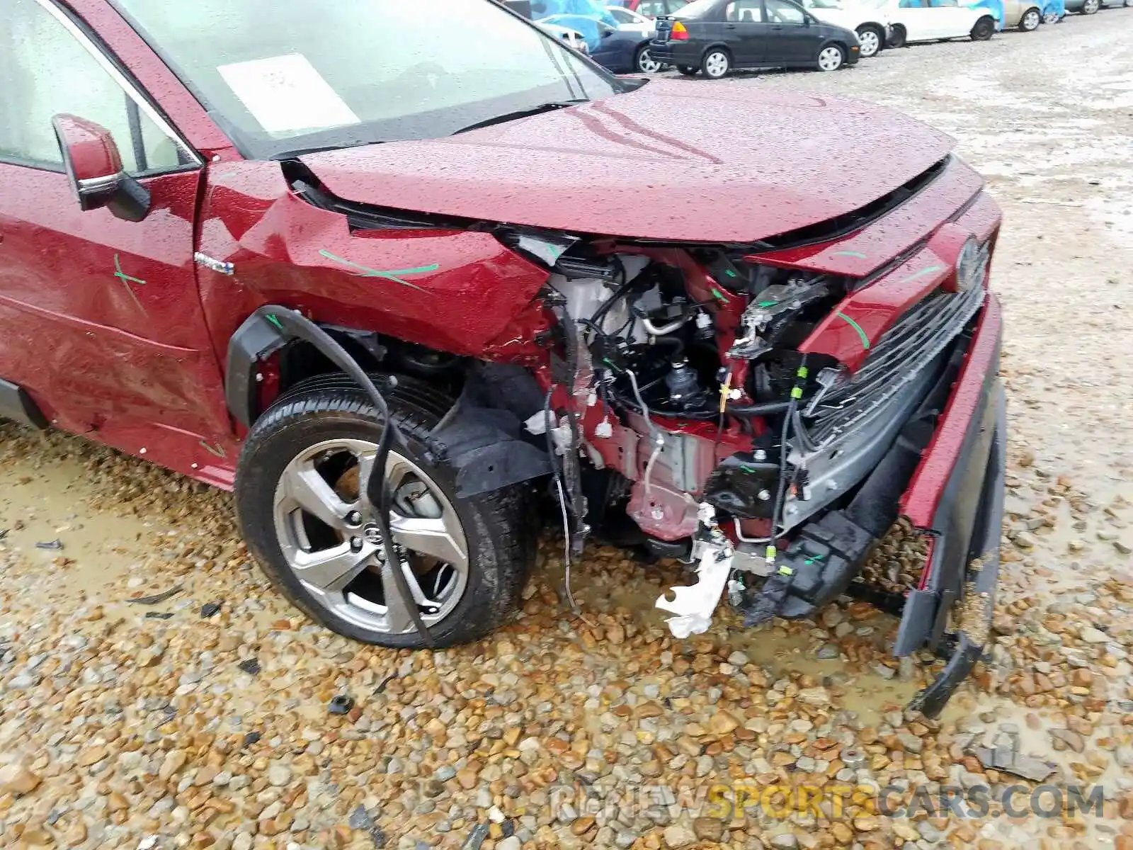 9 Photograph of a damaged car JTMDWRFV1KD007901 TOYOTA RAV4 2019