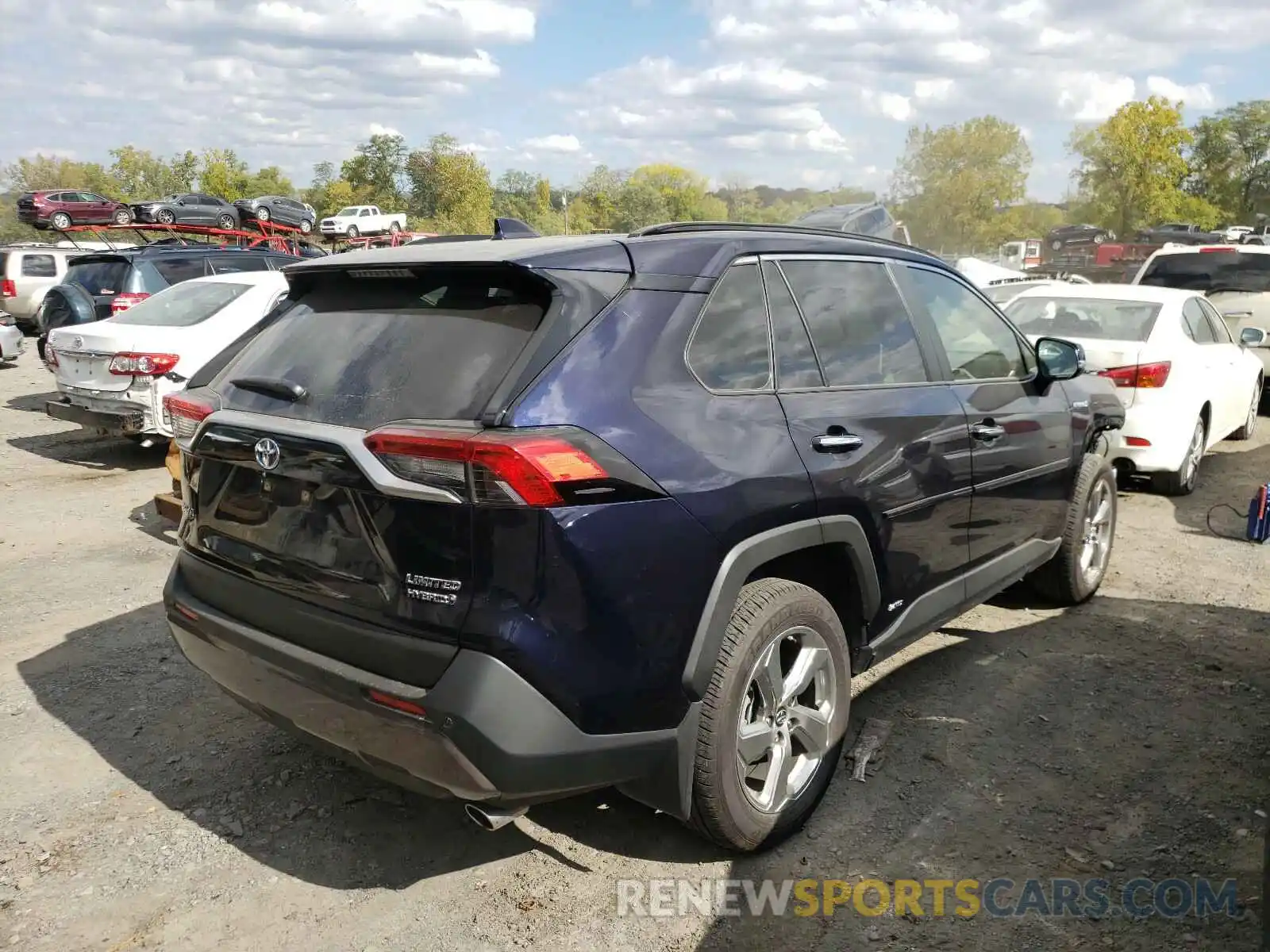 4 Фотография поврежденного автомобиля JTMDWRFV1KD029784 TOYOTA RAV4 2019