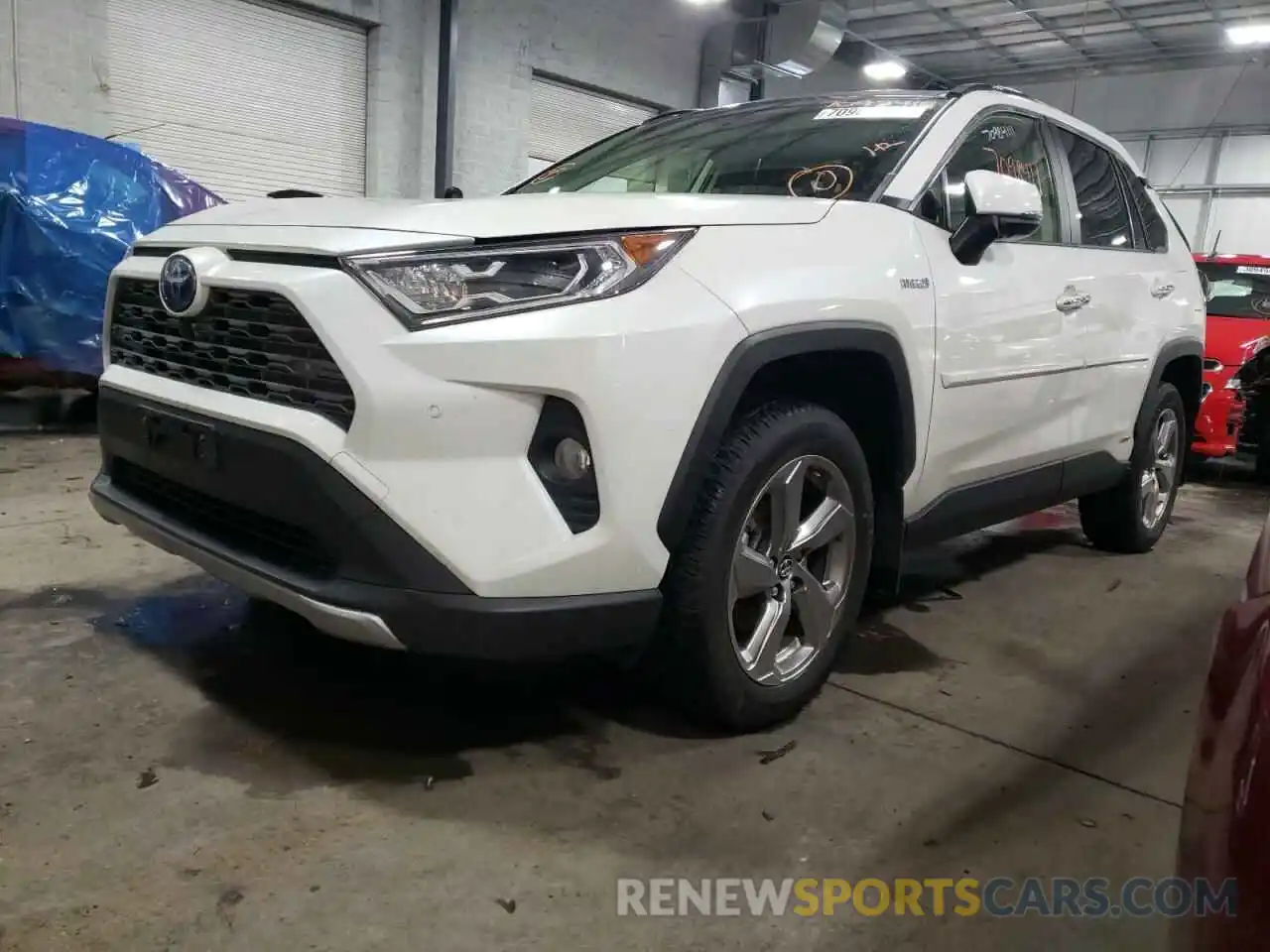 2 Photograph of a damaged car JTMDWRFV1KD510540 TOYOTA RAV4 2019