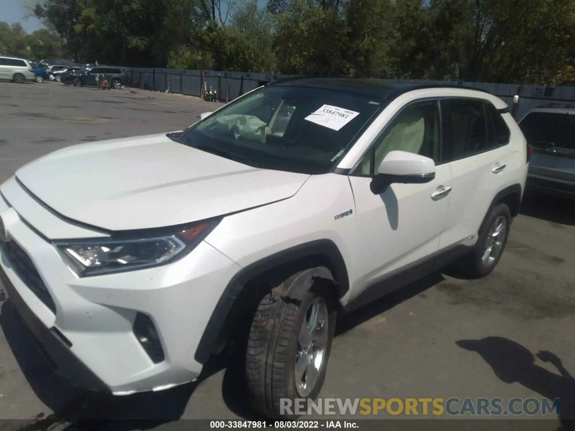 2 Photograph of a damaged car JTMDWRFV1KD511638 TOYOTA RAV4 2019