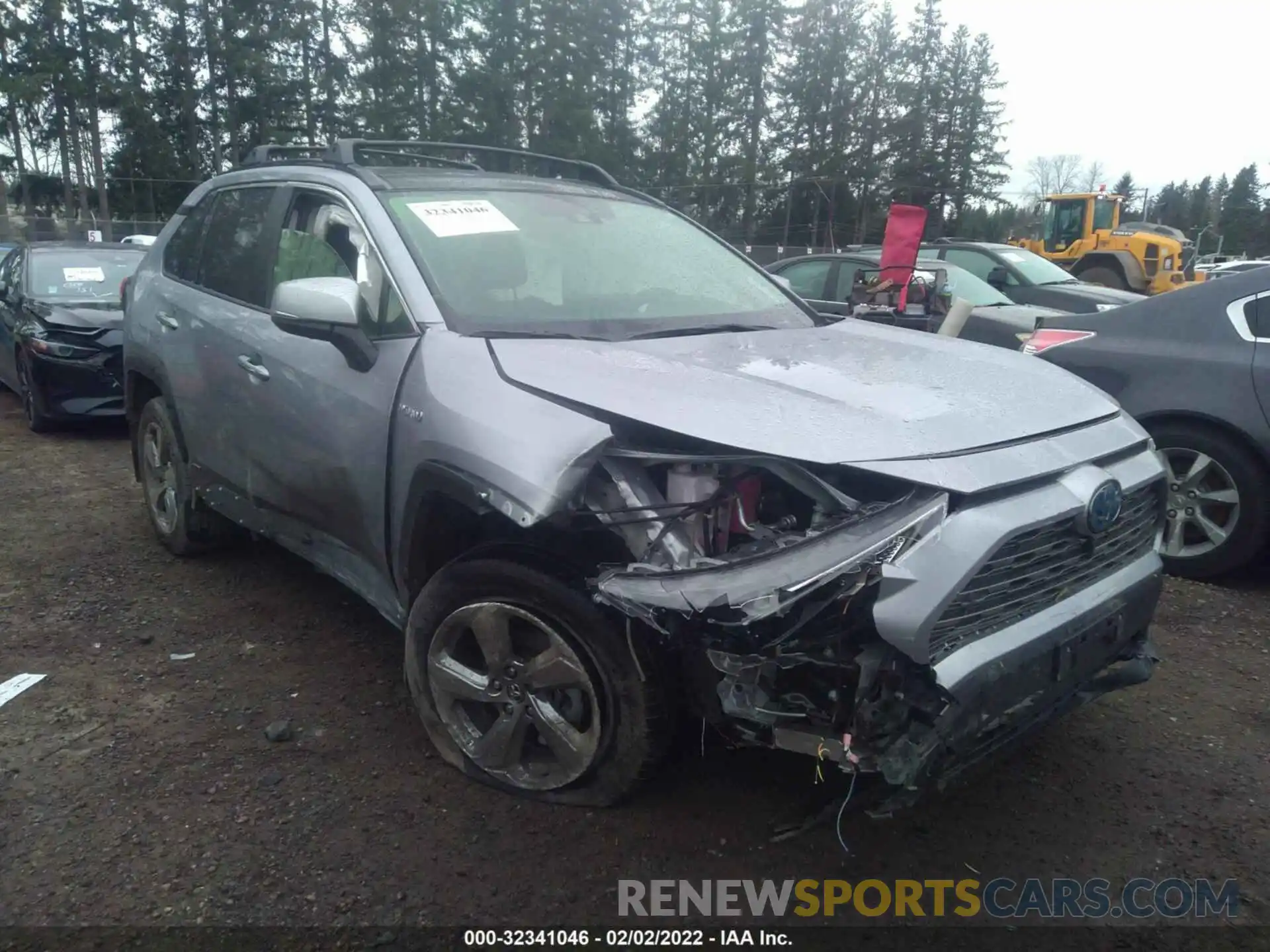 1 Photograph of a damaged car JTMDWRFV1KD513342 TOYOTA RAV4 2019