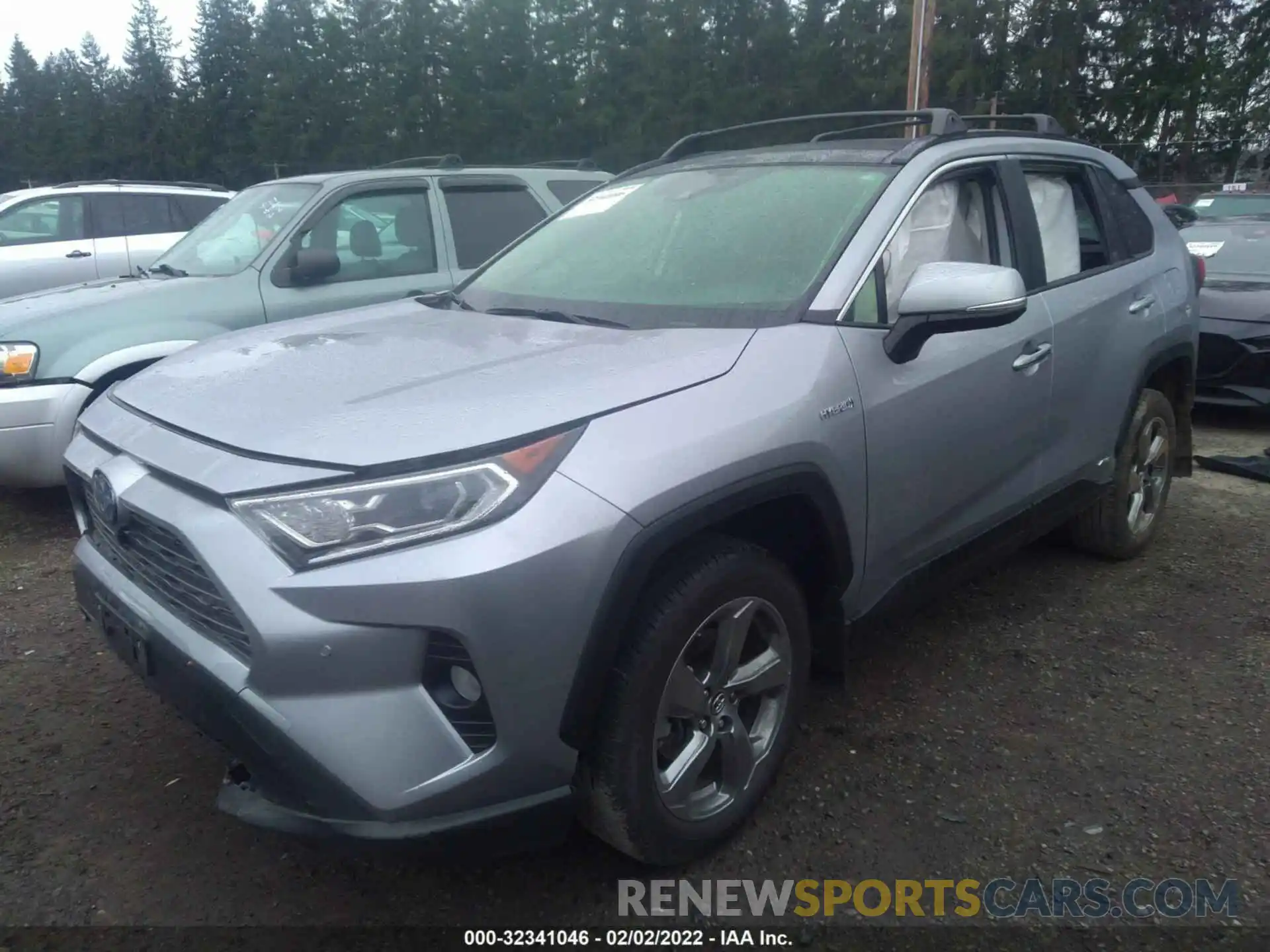 2 Фотография поврежденного автомобиля JTMDWRFV1KD513342 TOYOTA RAV4 2019