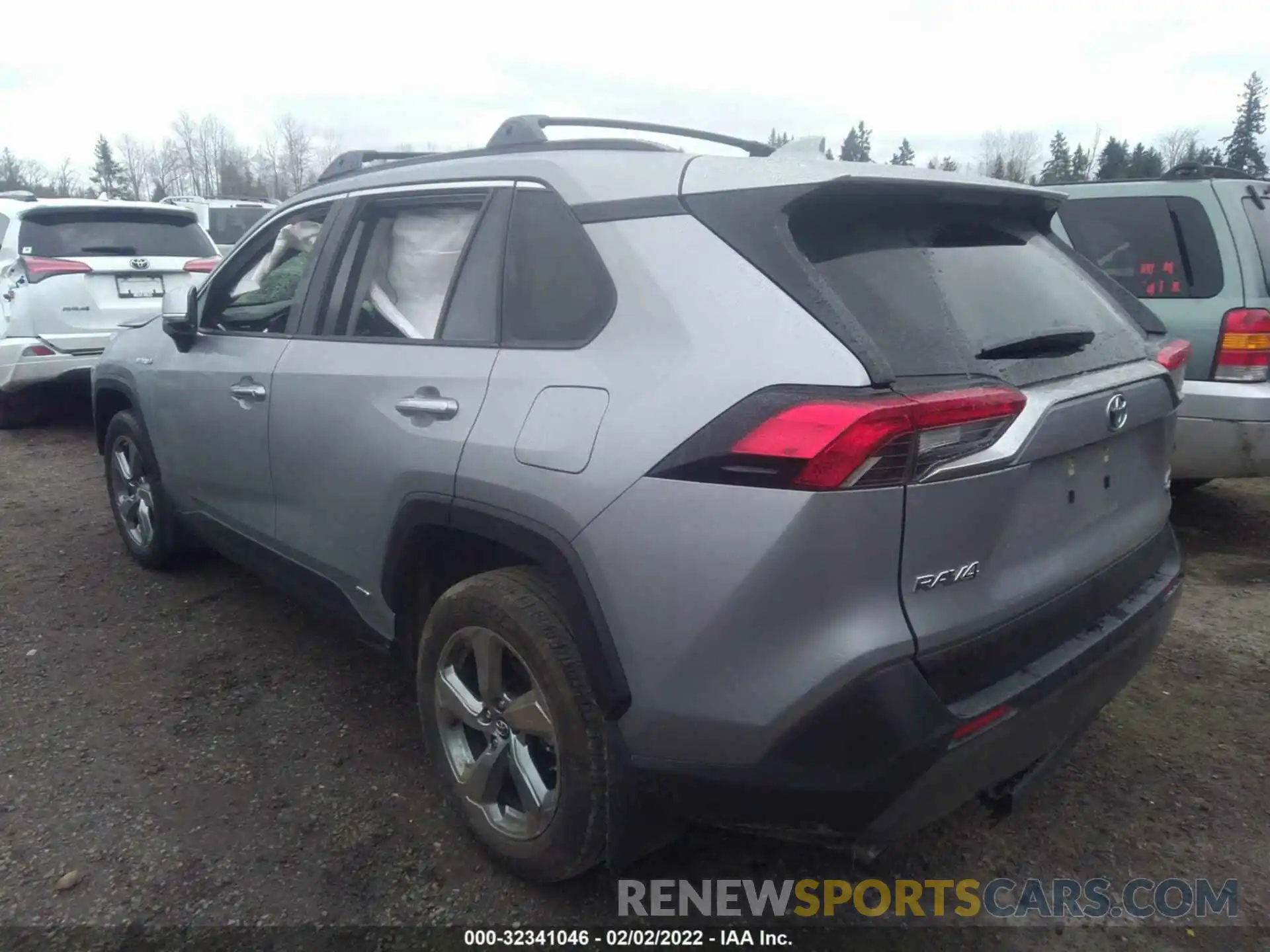 3 Фотография поврежденного автомобиля JTMDWRFV1KD513342 TOYOTA RAV4 2019