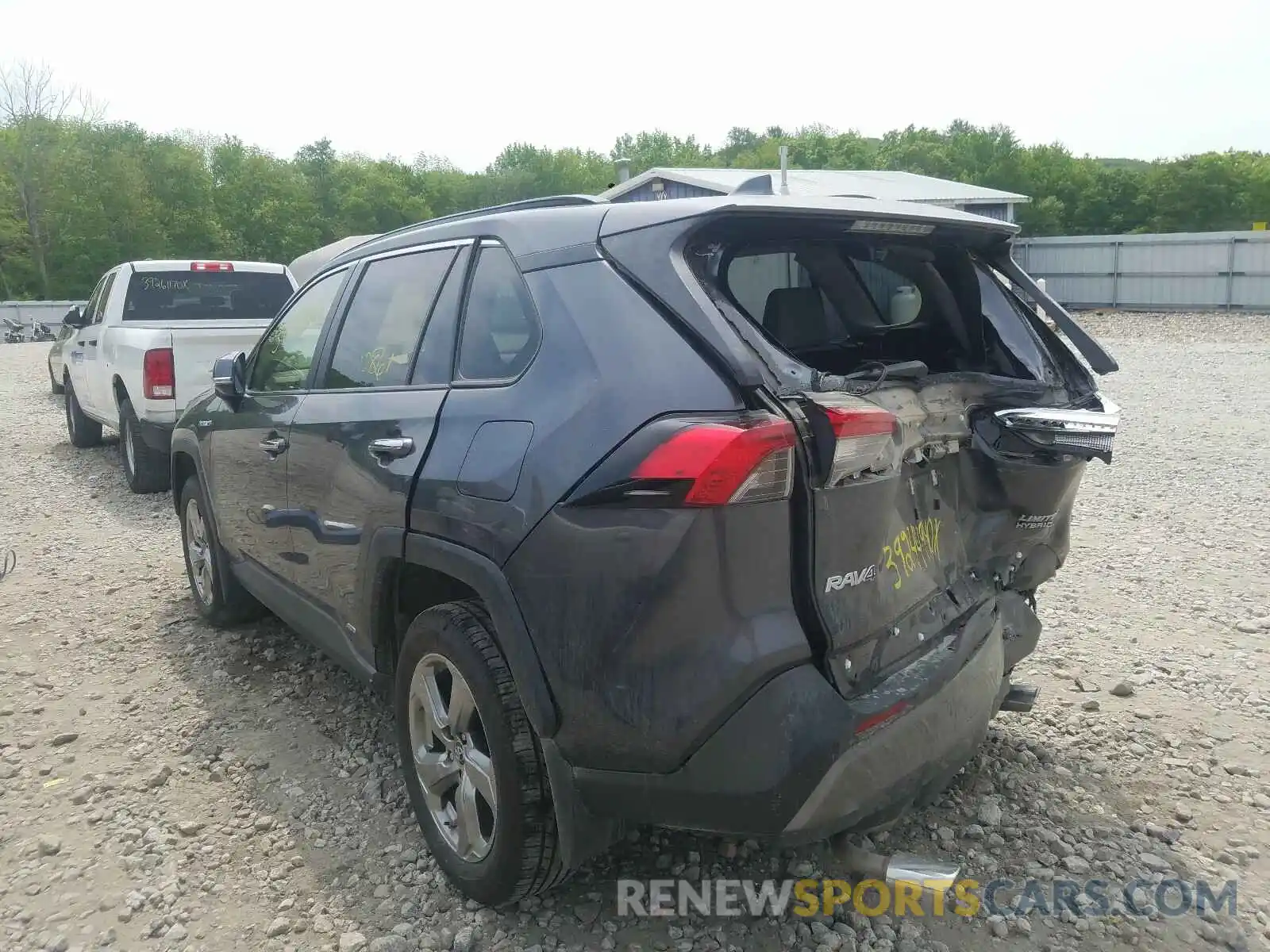 3 Фотография поврежденного автомобиля JTMDWRFV1KD516645 TOYOTA RAV4 2019