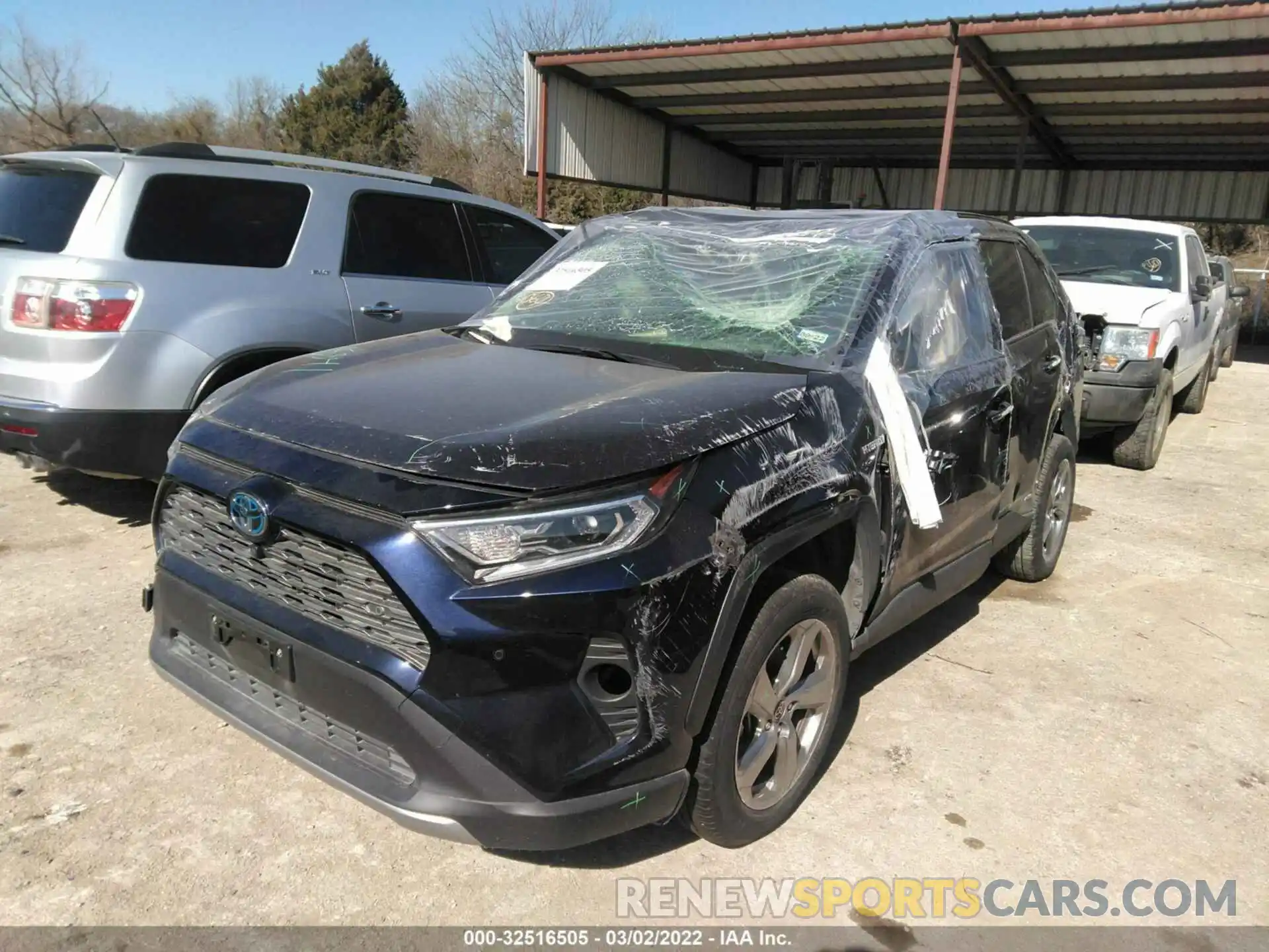 2 Фотография поврежденного автомобиля JTMDWRFV1KD521103 TOYOTA RAV4 2019