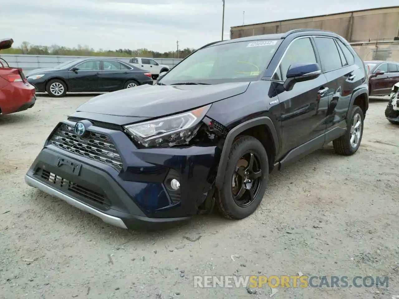 2 Photograph of a damaged car JTMDWRFV1KJ005924 TOYOTA RAV4 2019