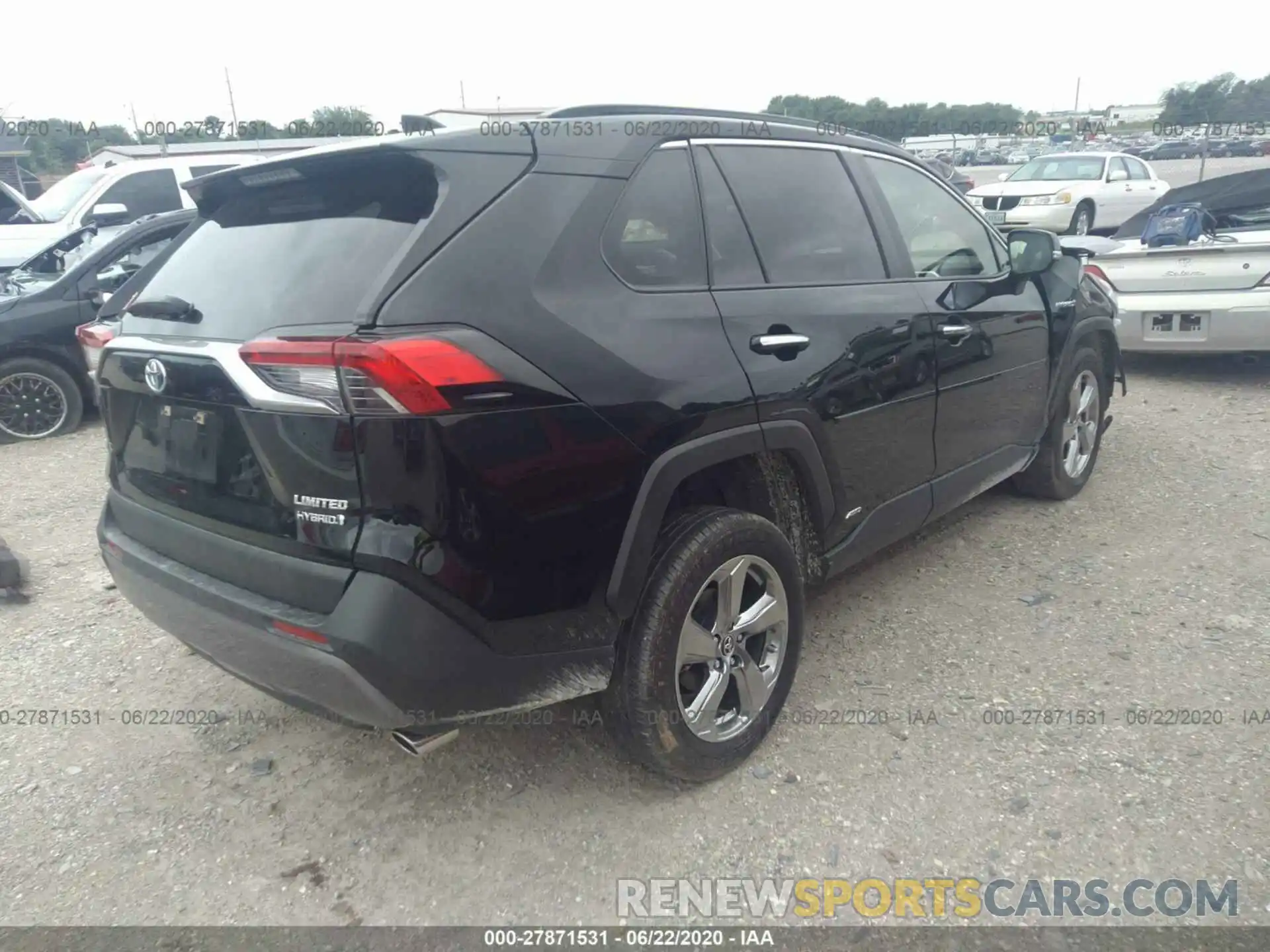 4 Фотография поврежденного автомобиля JTMDWRFV2KD006708 TOYOTA RAV4 2019