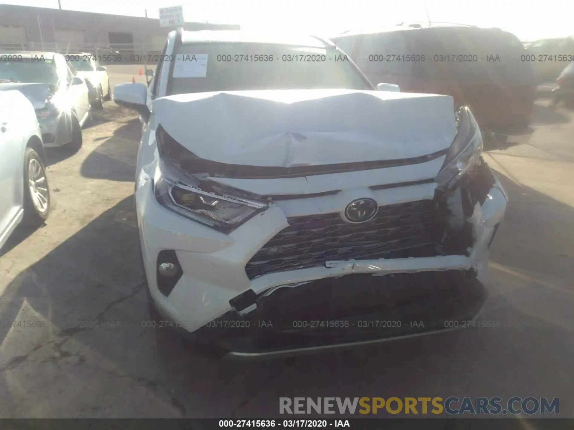 6 Photograph of a damaged car JTMDWRFV2KD012458 TOYOTA RAV4 2019