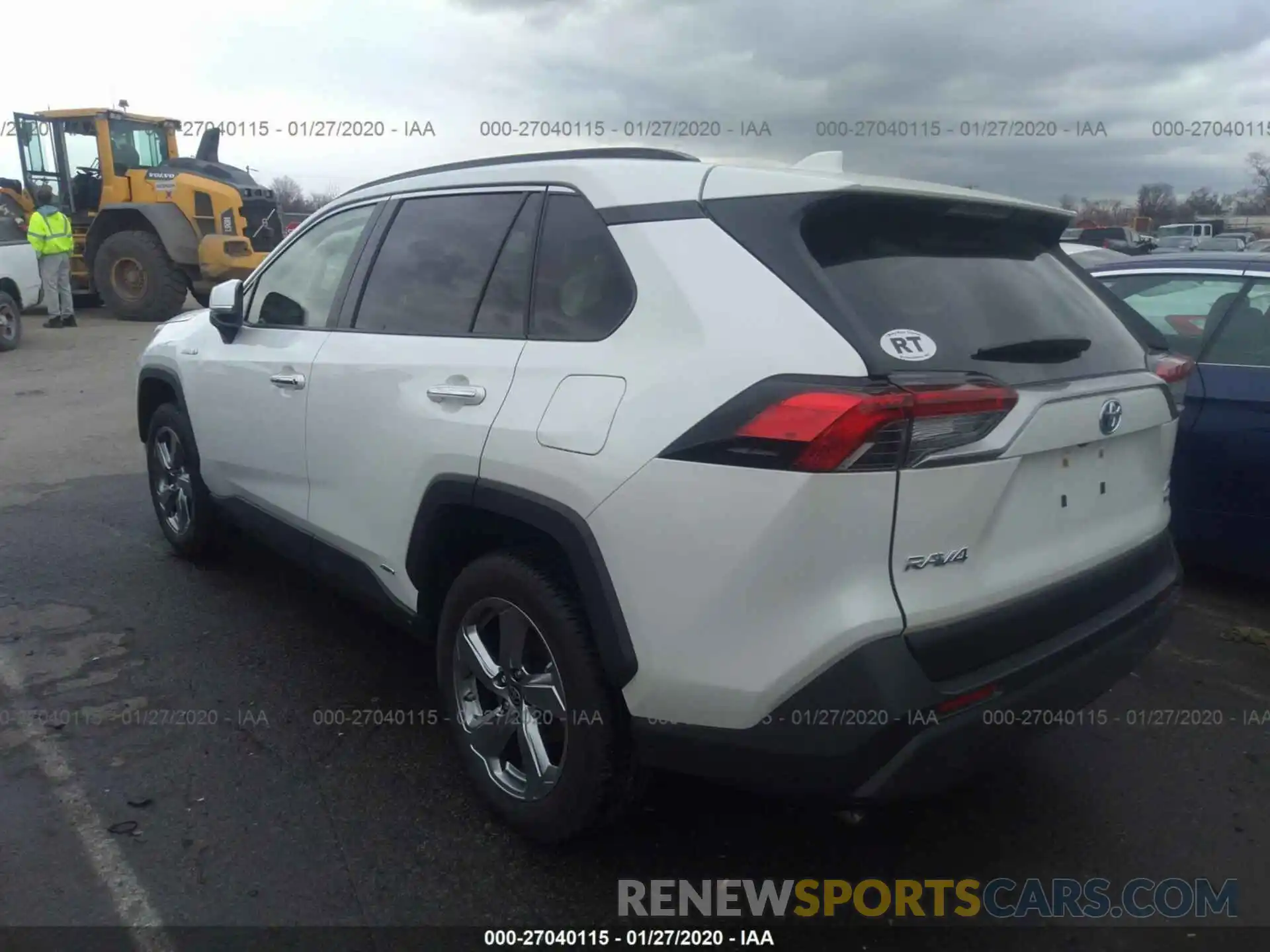 3 Photograph of a damaged car JTMDWRFV2KD041099 TOYOTA RAV4 2019