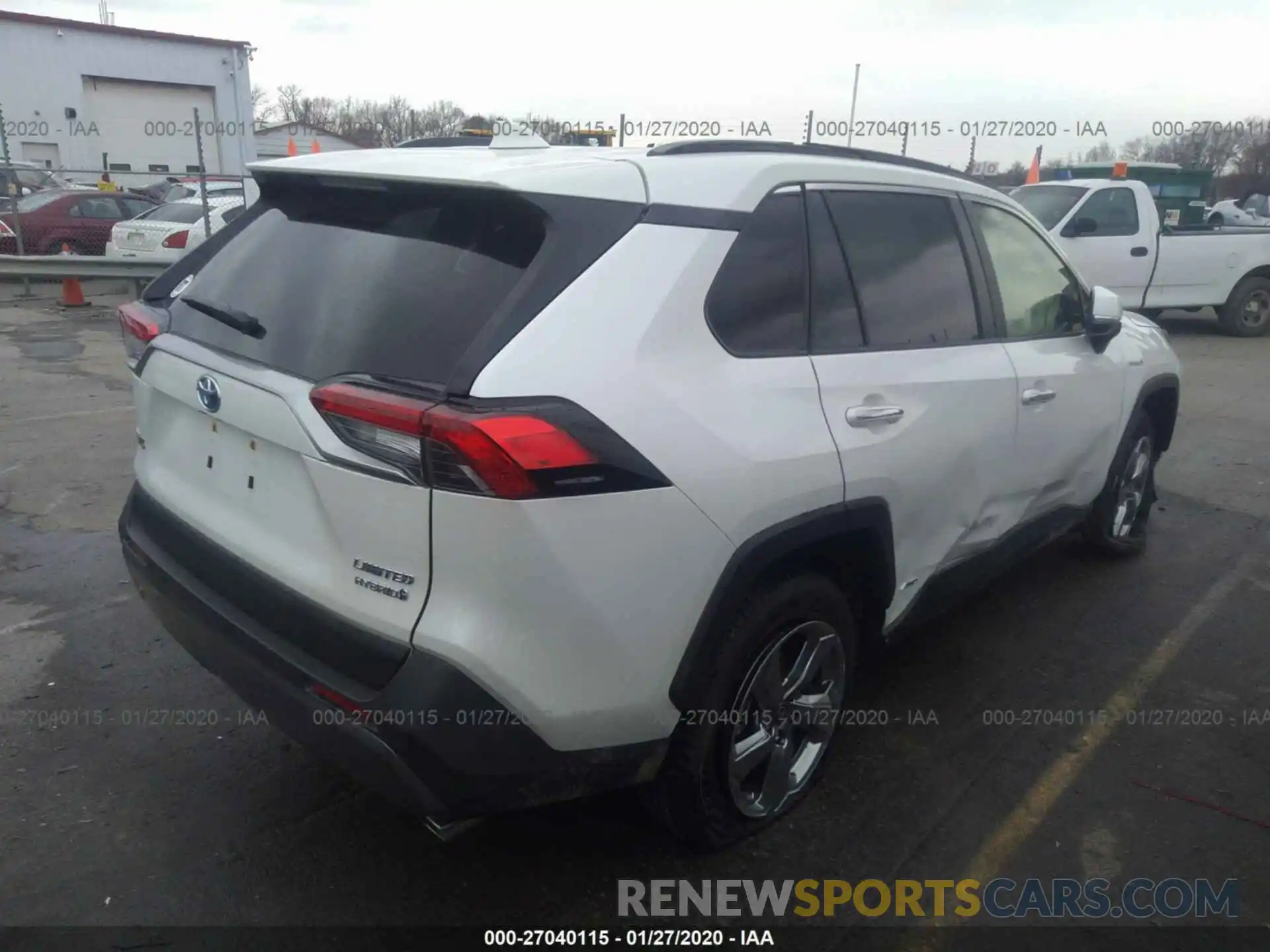 4 Photograph of a damaged car JTMDWRFV2KD041099 TOYOTA RAV4 2019