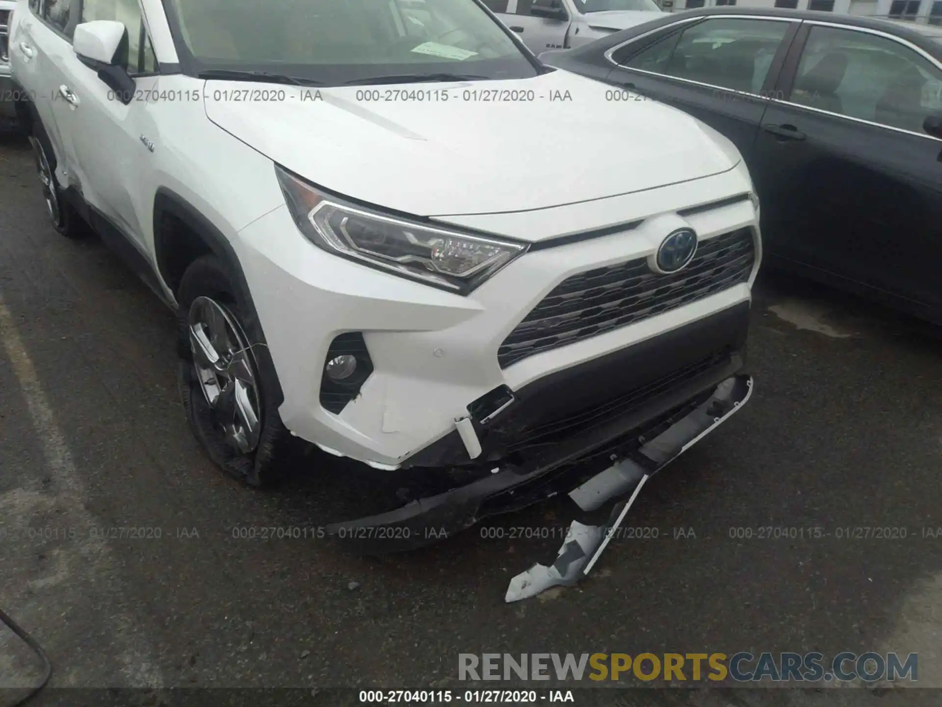 6 Фотография поврежденного автомобиля JTMDWRFV2KD041099 TOYOTA RAV4 2019