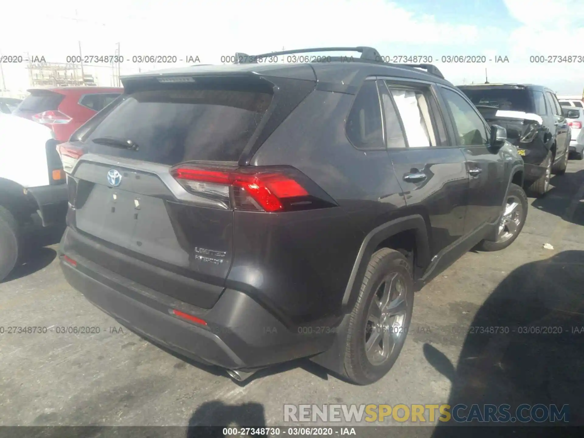 4 Фотография поврежденного автомобиля JTMDWRFV2KD504214 TOYOTA RAV4 2019