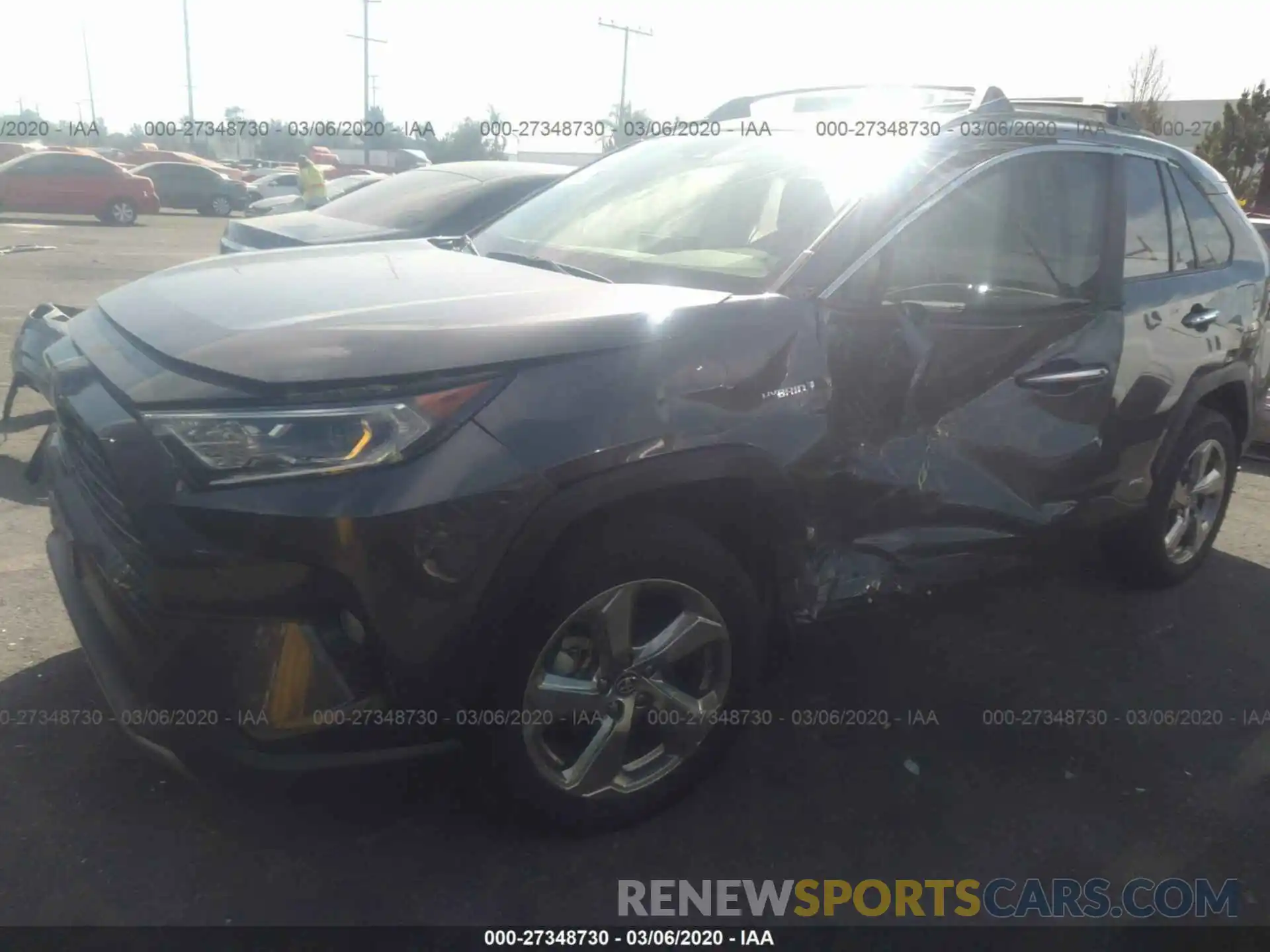 6 Photograph of a damaged car JTMDWRFV2KD504214 TOYOTA RAV4 2019