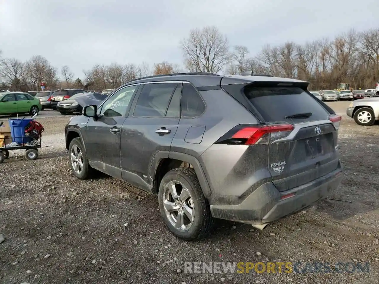 3 Фотография поврежденного автомобиля JTMDWRFV2KD511132 TOYOTA RAV4 2019