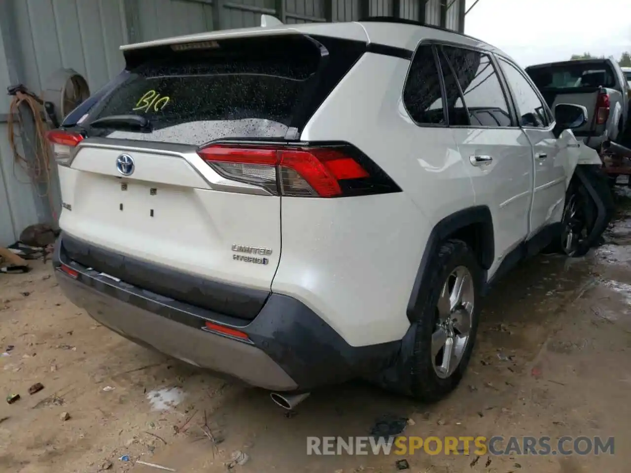 4 Фотография поврежденного автомобиля JTMDWRFV2KD515309 TOYOTA RAV4 2019