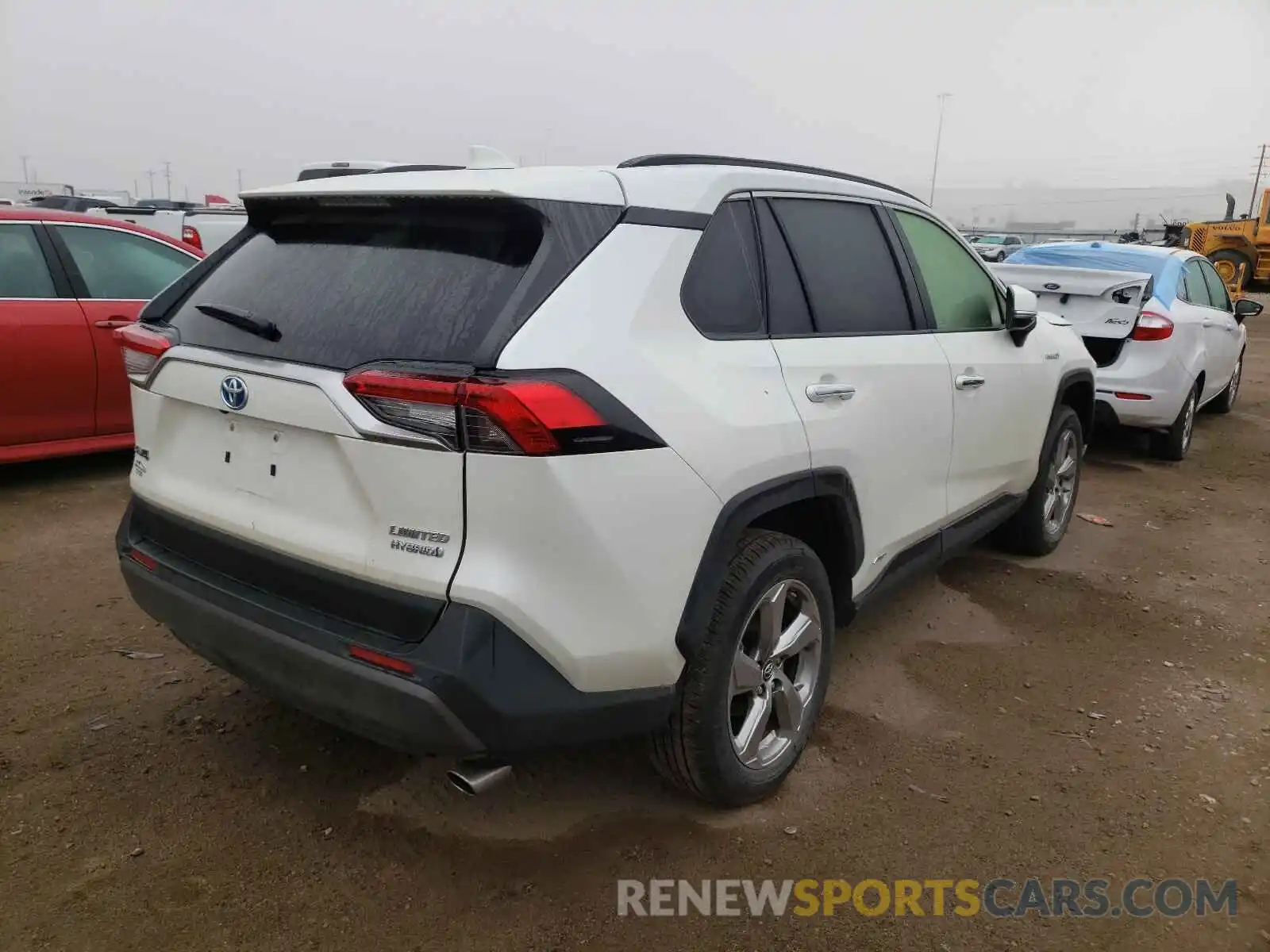 4 Фотография поврежденного автомобиля JTMDWRFV2KD518436 TOYOTA RAV4 2019