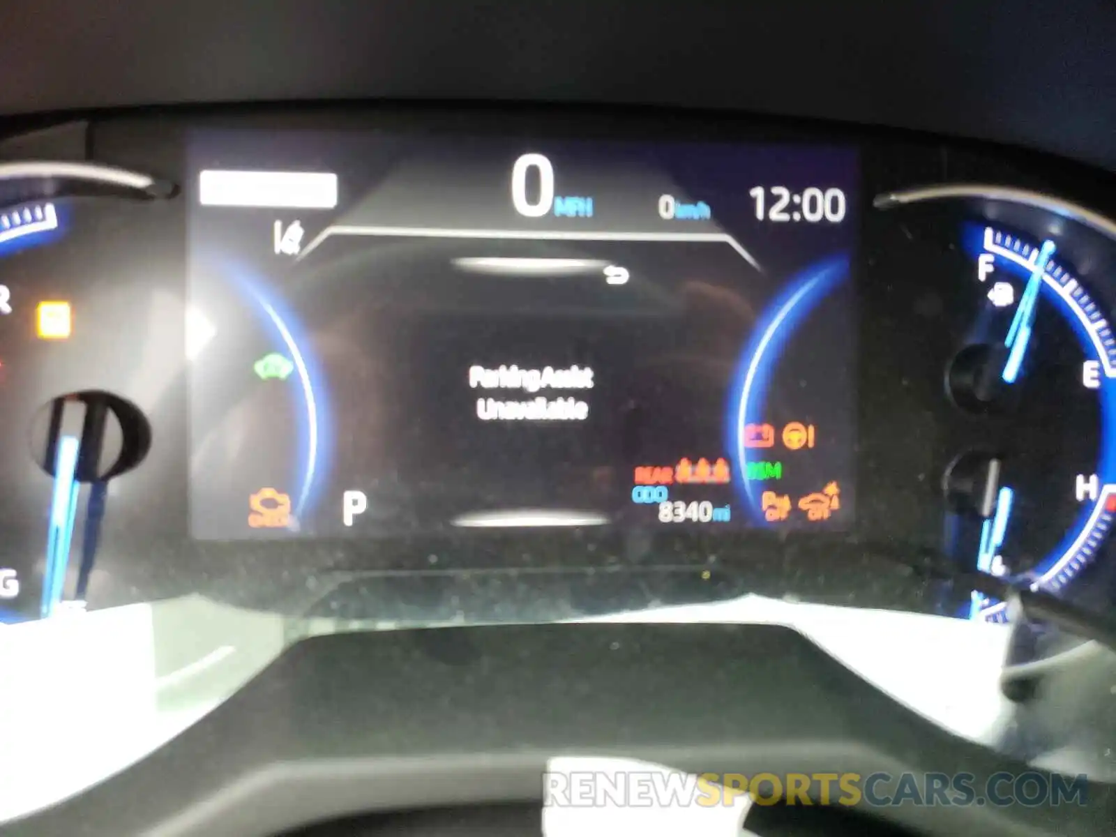 8 Фотография поврежденного автомобиля JTMDWRFV2KD518436 TOYOTA RAV4 2019