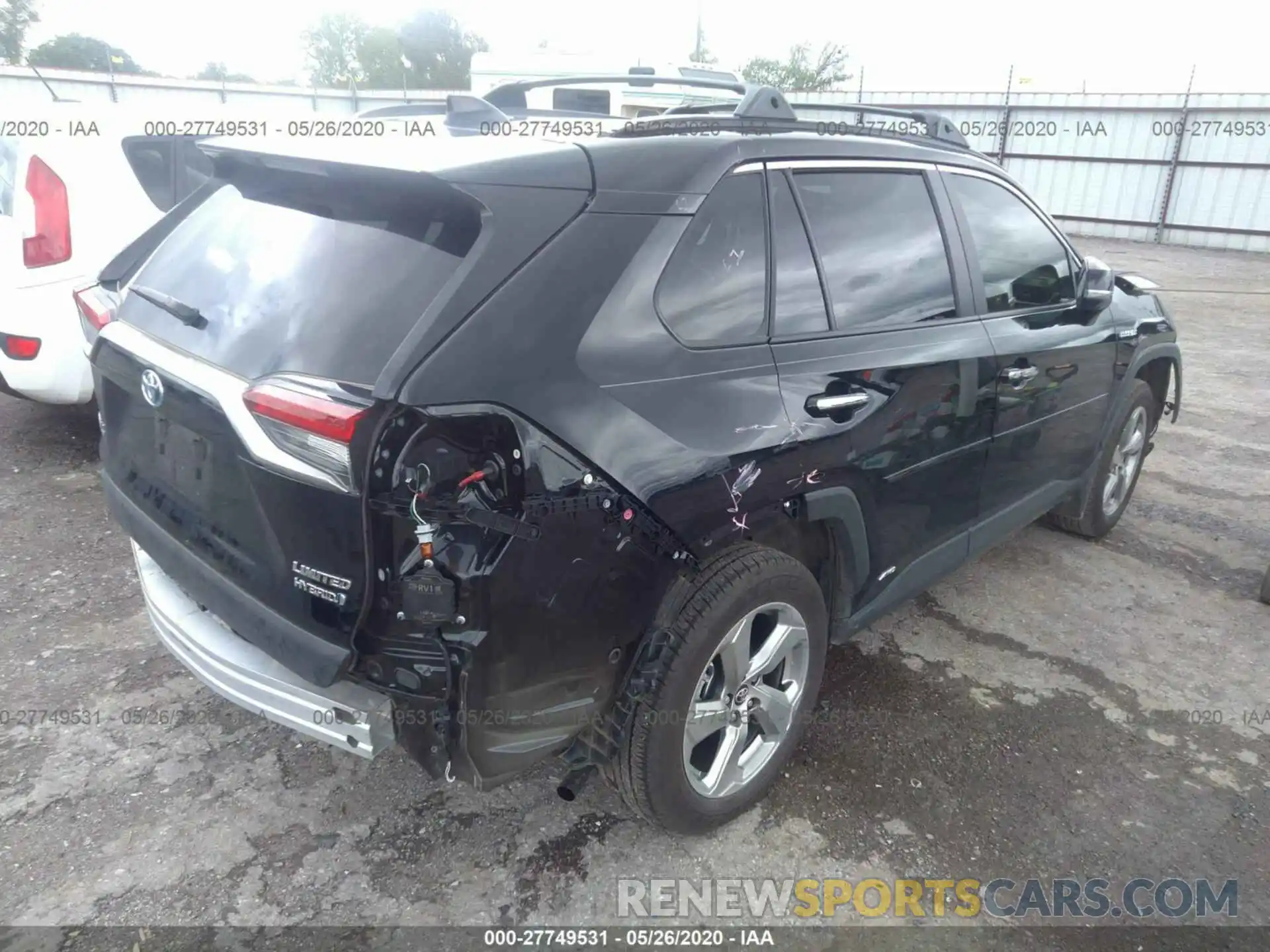 4 Фотография поврежденного автомобиля JTMDWRFV2KD518632 TOYOTA RAV4 2019