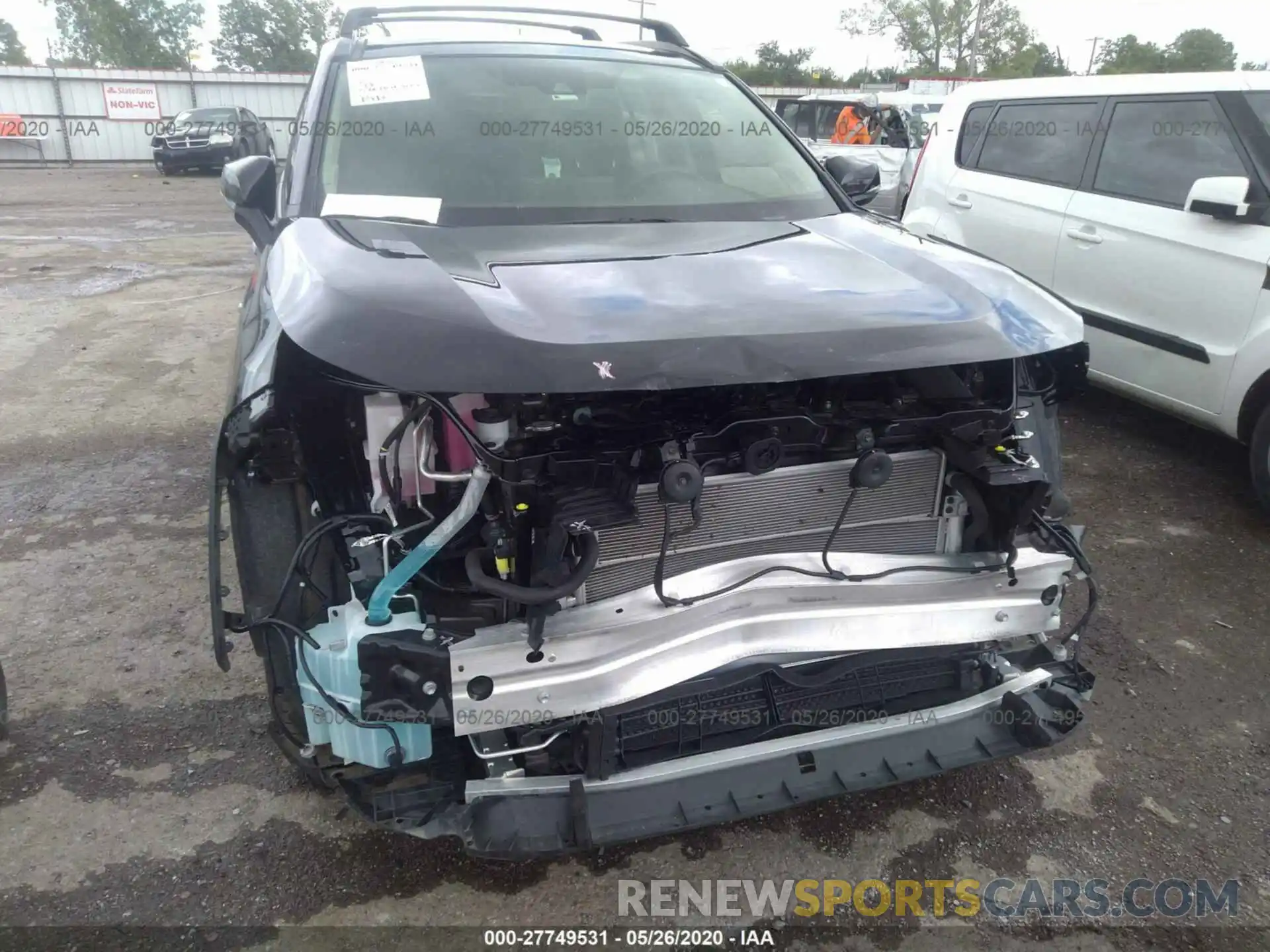 6 Фотография поврежденного автомобиля JTMDWRFV2KD518632 TOYOTA RAV4 2019