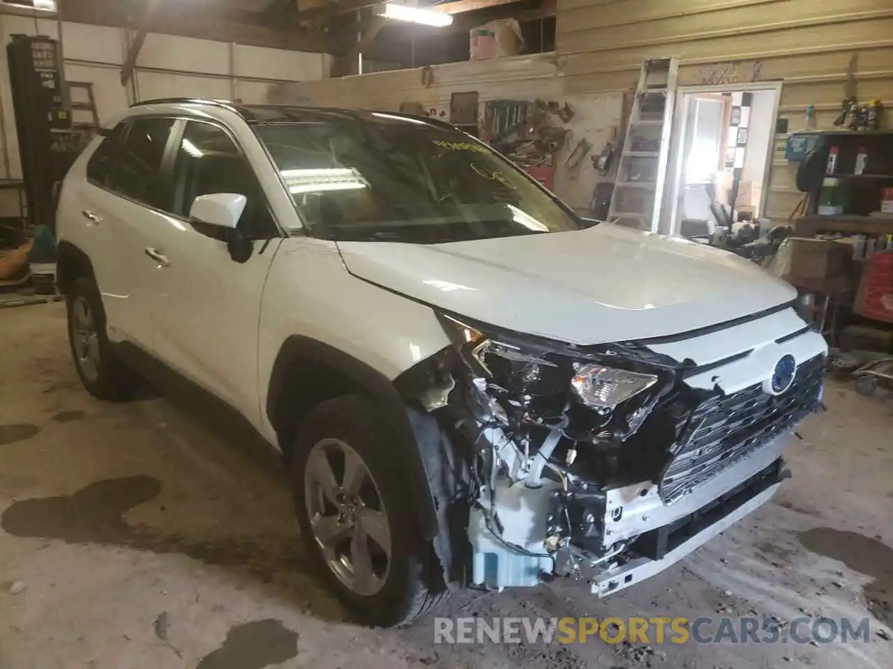 1 Photograph of a damaged car JTMDWRFV2KJ003678 TOYOTA RAV4 2019