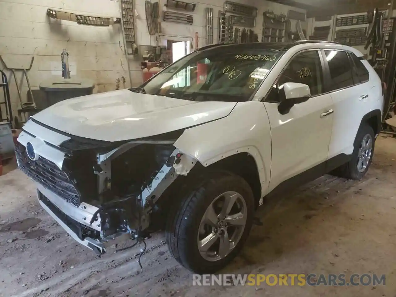 2 Photograph of a damaged car JTMDWRFV2KJ003678 TOYOTA RAV4 2019