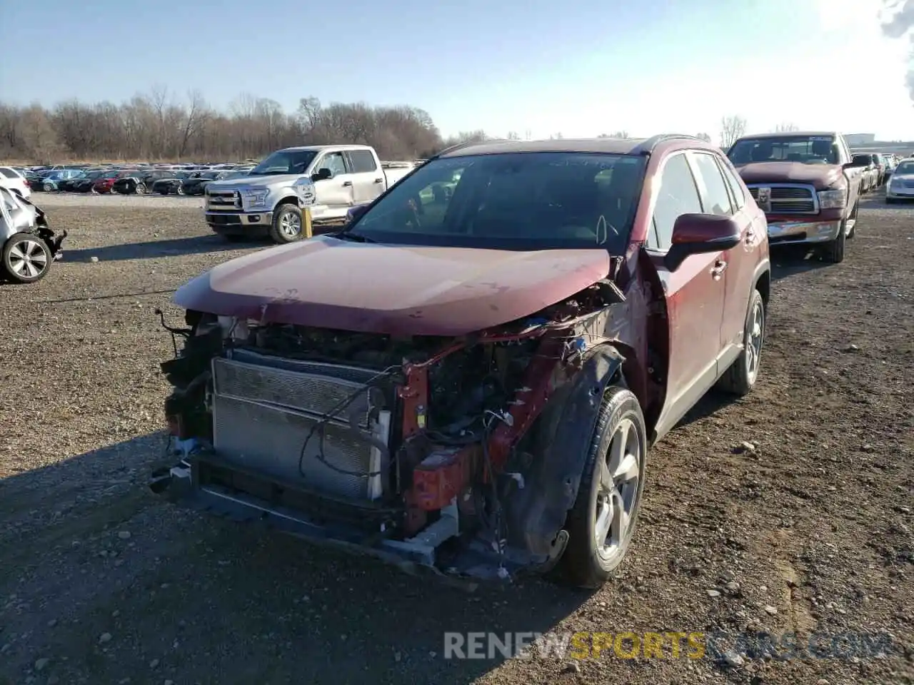 9 Photograph of a damaged car JTMDWRFV3KD031407 TOYOTA RAV4 2019