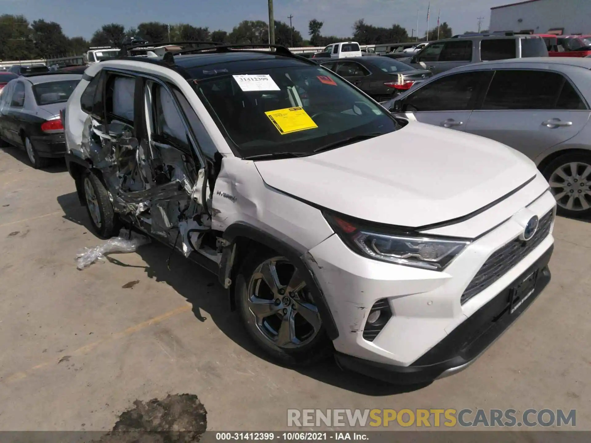 1 Фотография поврежденного автомобиля JTMDWRFV3KD500821 TOYOTA RAV4 2019