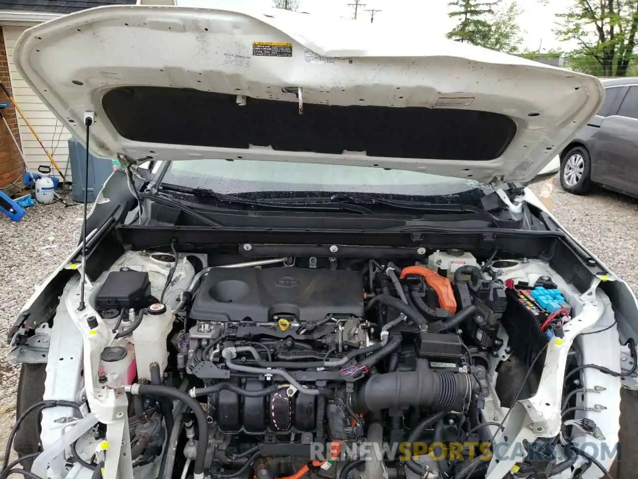 7 Фотография поврежденного автомобиля JTMDWRFV3KD513374 TOYOTA RAV4 2019