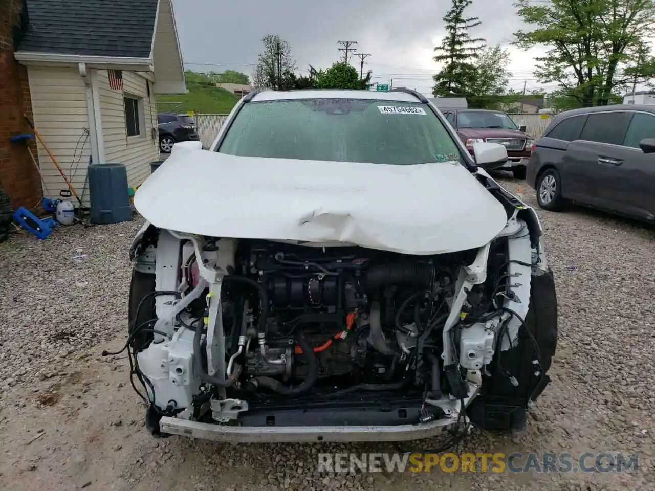 9 Photograph of a damaged car JTMDWRFV3KD513374 TOYOTA RAV4 2019