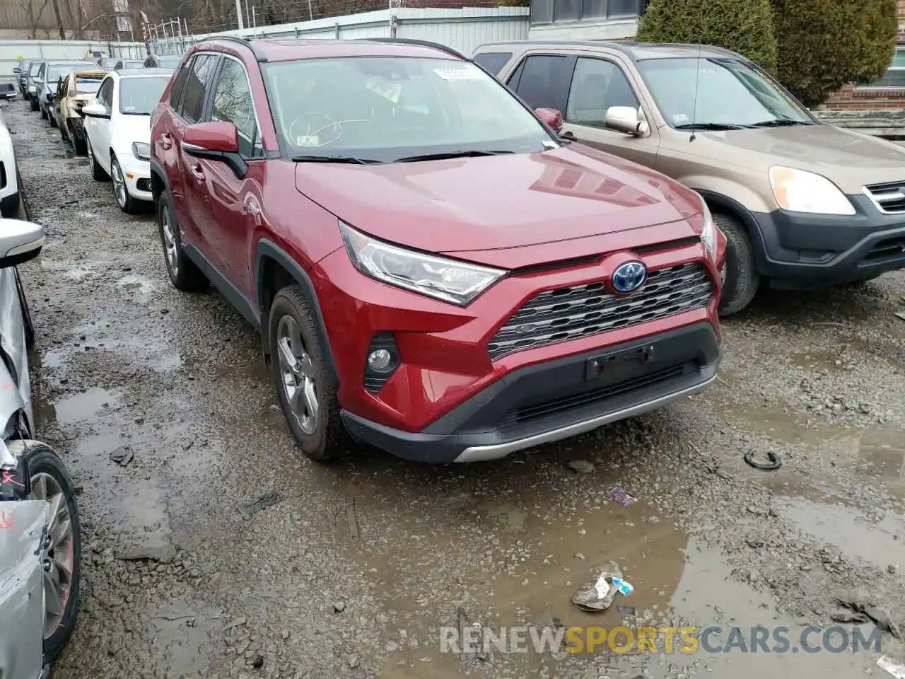 1 Фотография поврежденного автомобиля JTMDWRFV3KJ010199 TOYOTA RAV4 2019