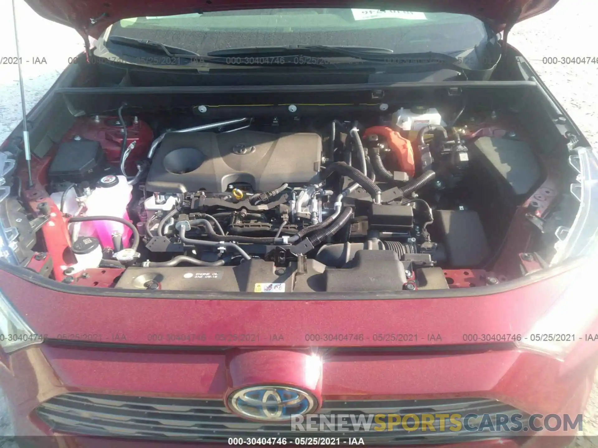 10 Photograph of a damaged car JTMDWRFV4KD005172 TOYOTA RAV4 2019