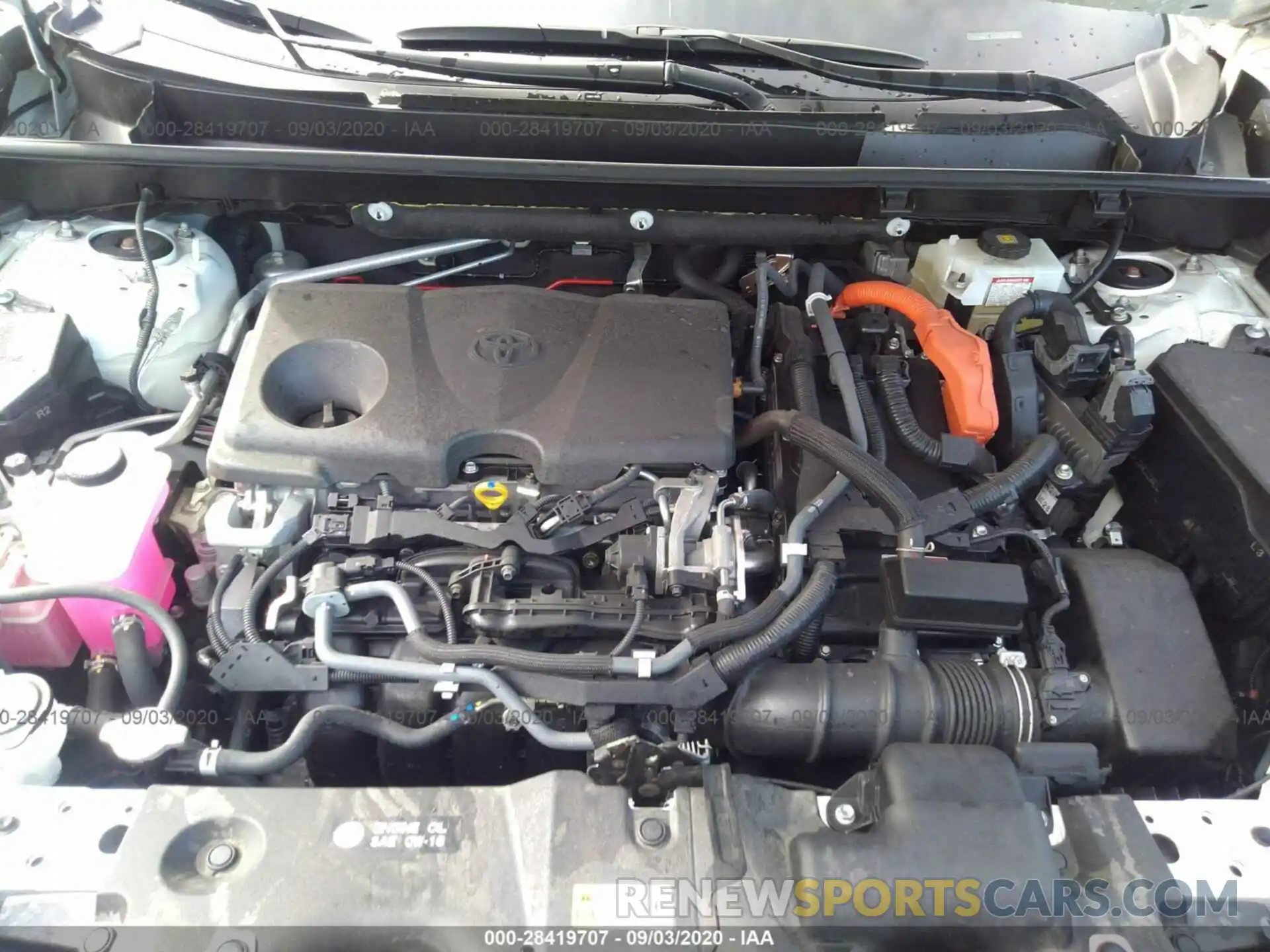 10 Фотография поврежденного автомобиля JTMDWRFV4KD512184 TOYOTA RAV4 2019