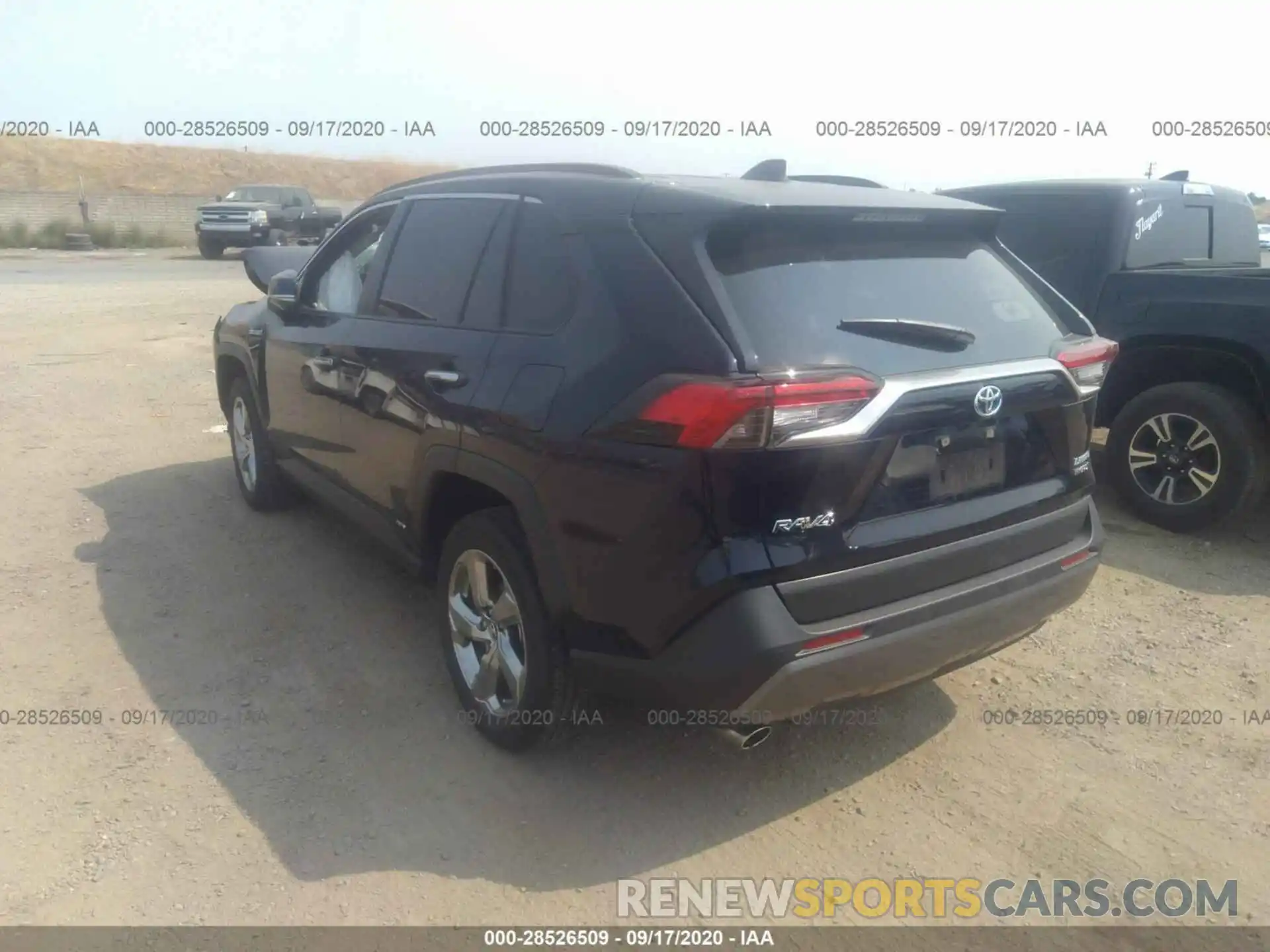 3 Фотография поврежденного автомобиля JTMDWRFV5KD003592 TOYOTA RAV4 2019