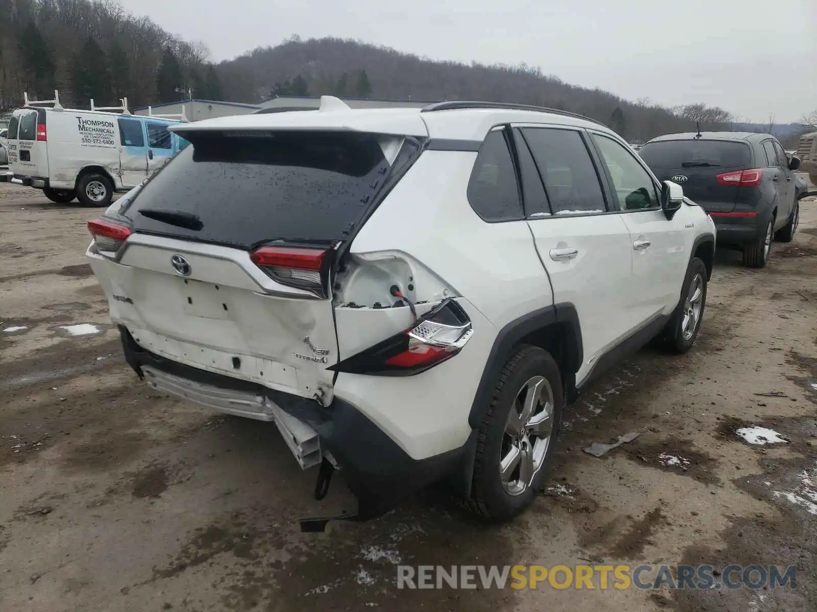 4 Фотография поврежденного автомобиля JTMDWRFV5KD013913 TOYOTA RAV4 2019