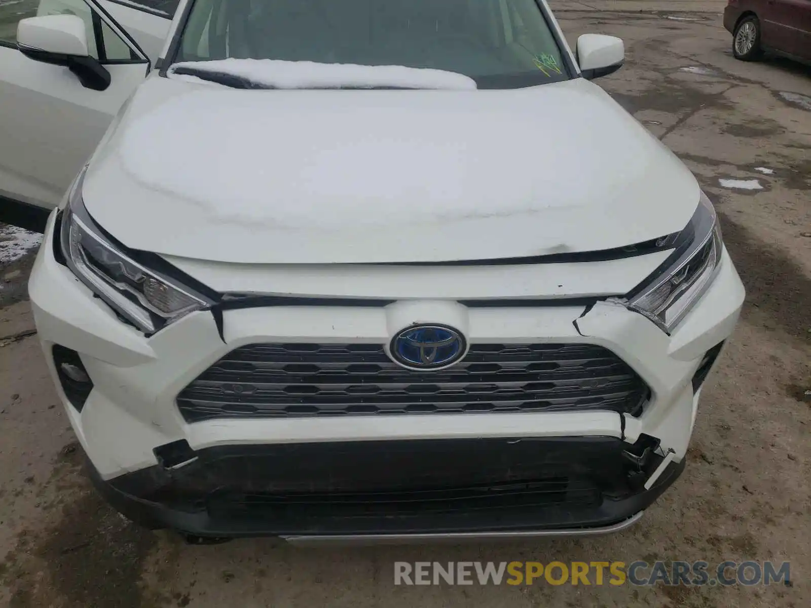 7 Фотография поврежденного автомобиля JTMDWRFV5KD013913 TOYOTA RAV4 2019