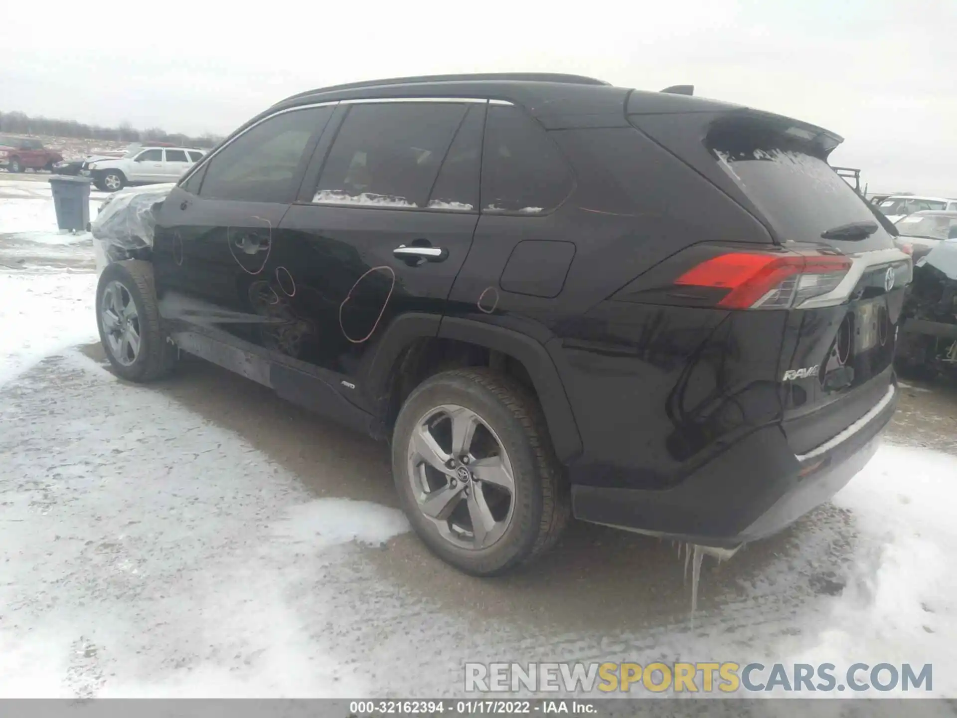 3 Фотография поврежденного автомобиля JTMDWRFV5KD021588 TOYOTA RAV4 2019