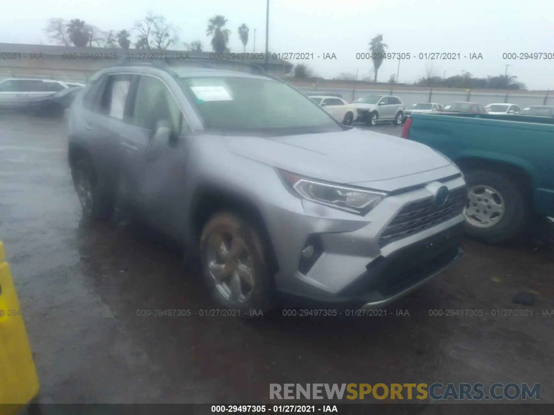 1 Photograph of a damaged car JTMDWRFV5KD029030 TOYOTA RAV4 2019