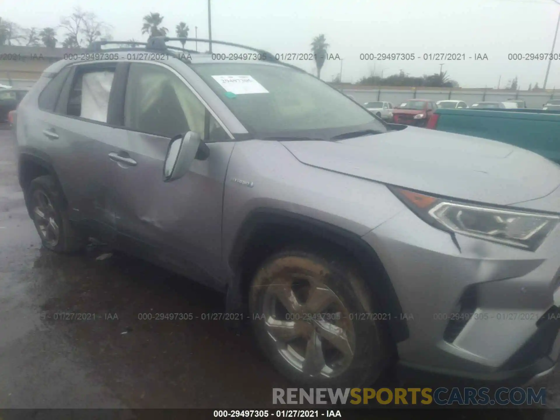 6 Фотография поврежденного автомобиля JTMDWRFV5KD029030 TOYOTA RAV4 2019