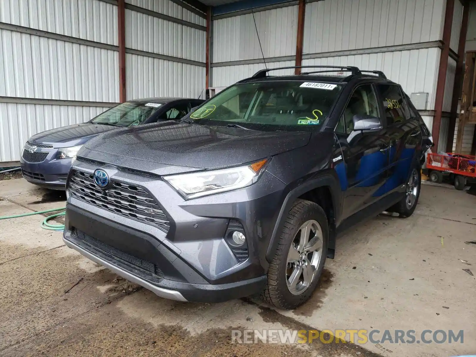 2 Photograph of a damaged car JTMDWRFV5KD502859 TOYOTA RAV4 2019