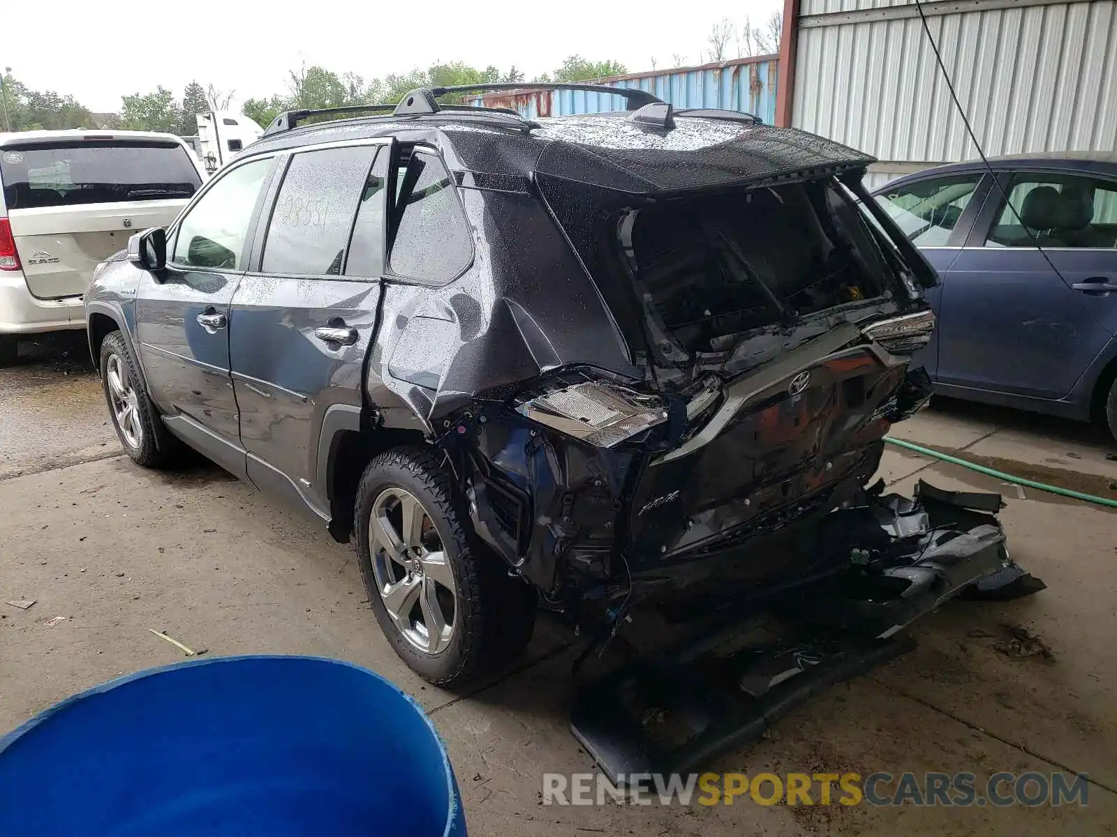 3 Photograph of a damaged car JTMDWRFV5KD502859 TOYOTA RAV4 2019