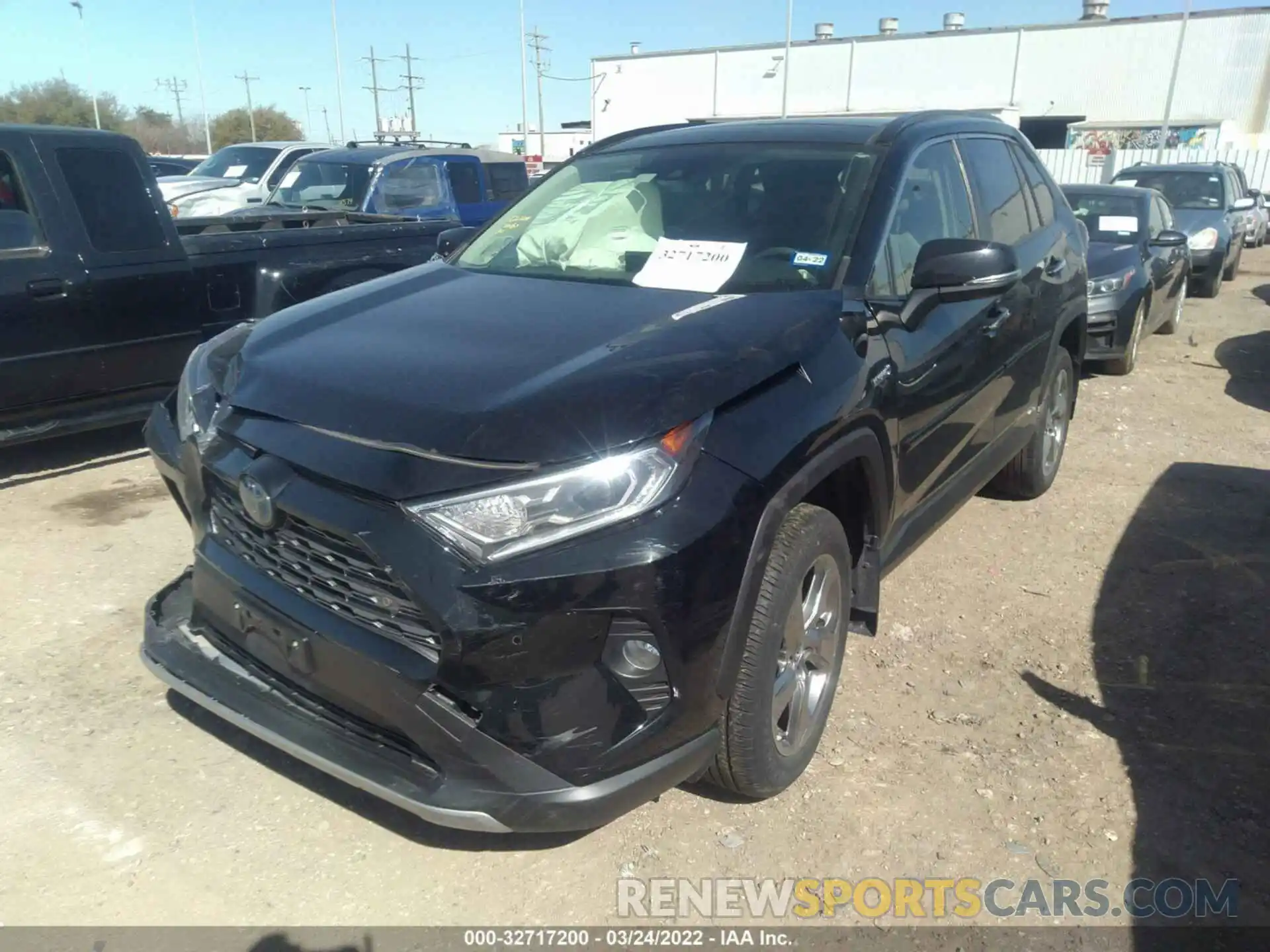 2 Photograph of a damaged car JTMDWRFV5KD503493 TOYOTA RAV4 2019