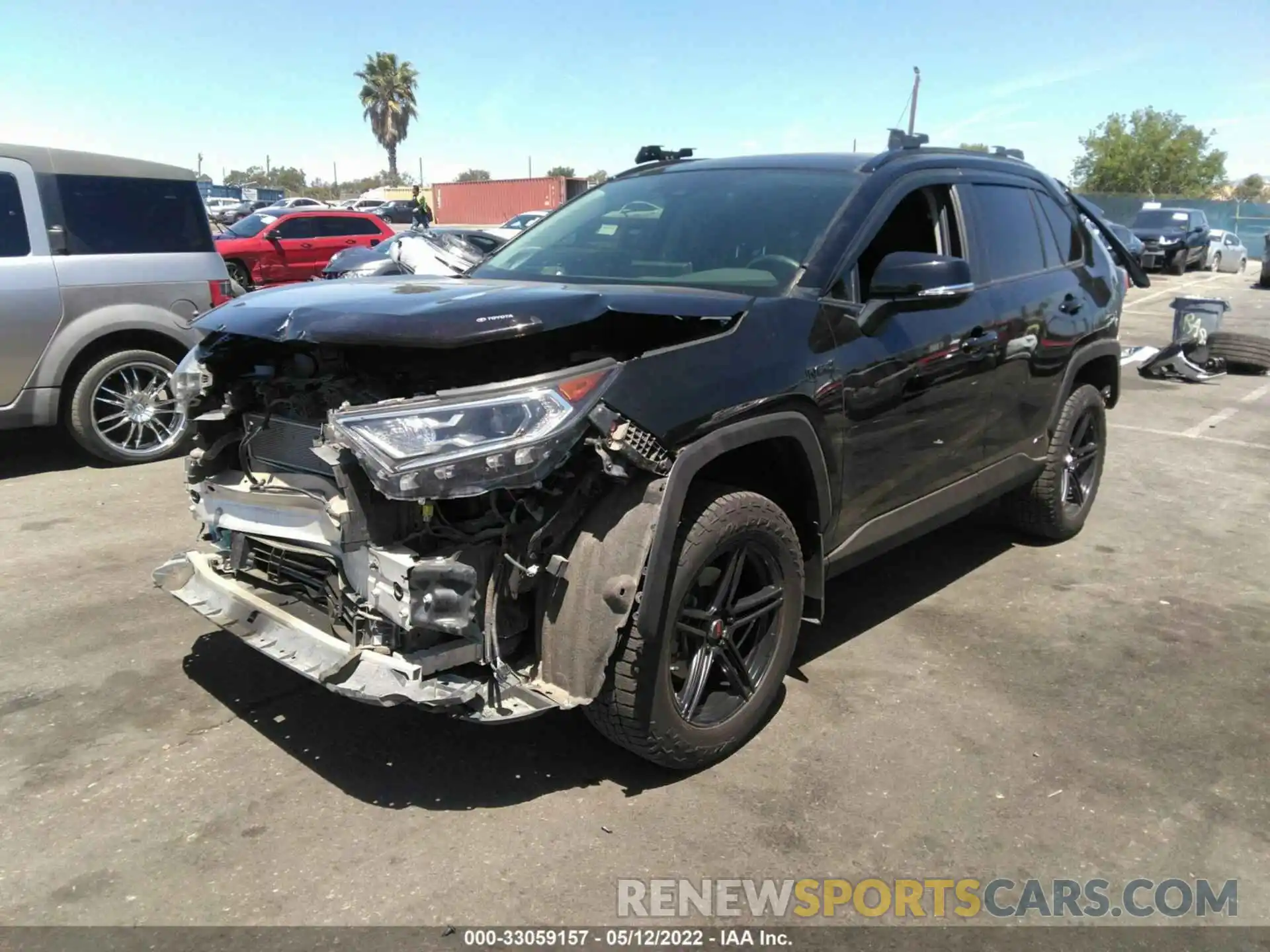 2 Photograph of a damaged car JTMDWRFV5KD517782 TOYOTA RAV4 2019