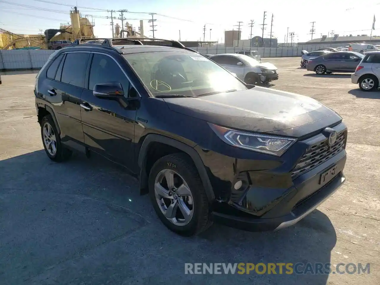 1 Photograph of a damaged car JTMDWRFV5KD522609 TOYOTA RAV4 2019