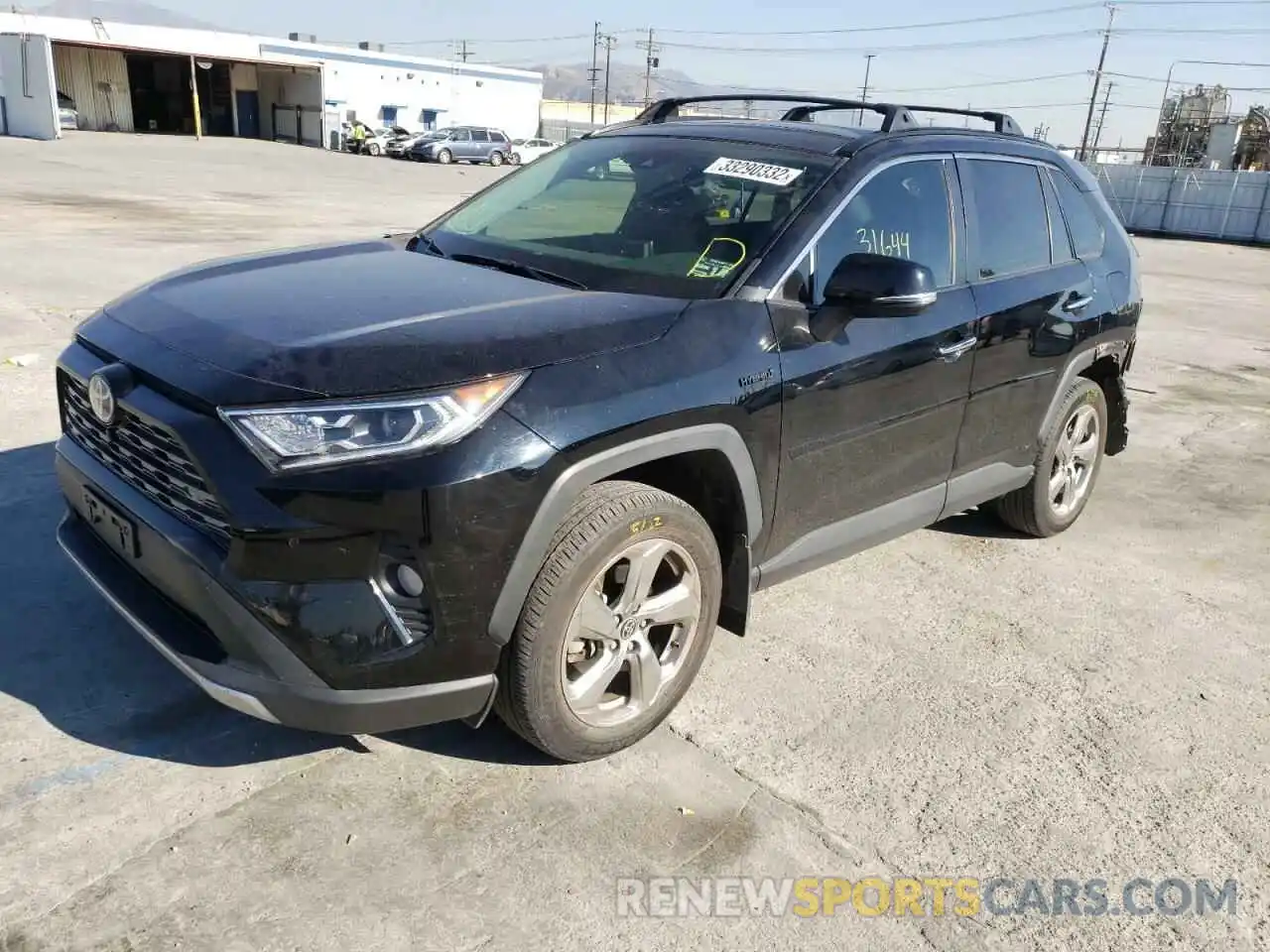 2 Фотография поврежденного автомобиля JTMDWRFV5KD522609 TOYOTA RAV4 2019