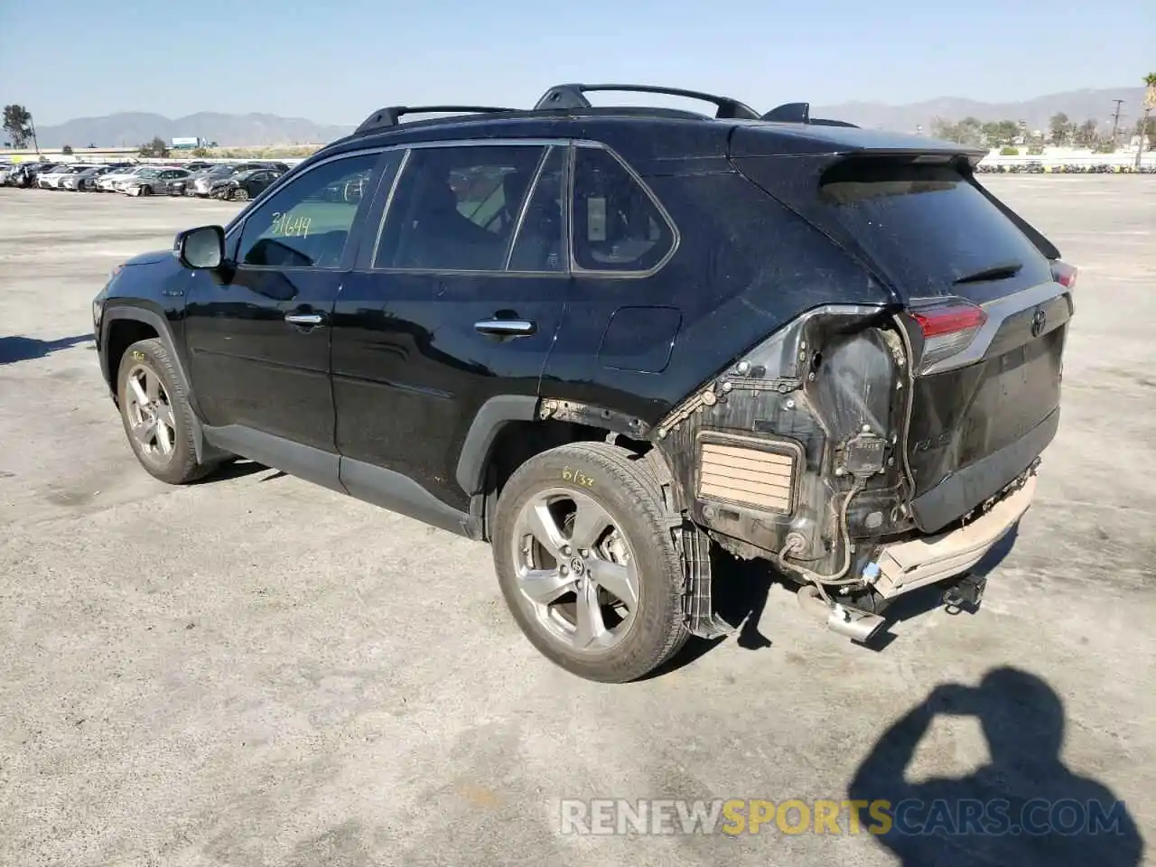 3 Фотография поврежденного автомобиля JTMDWRFV5KD522609 TOYOTA RAV4 2019