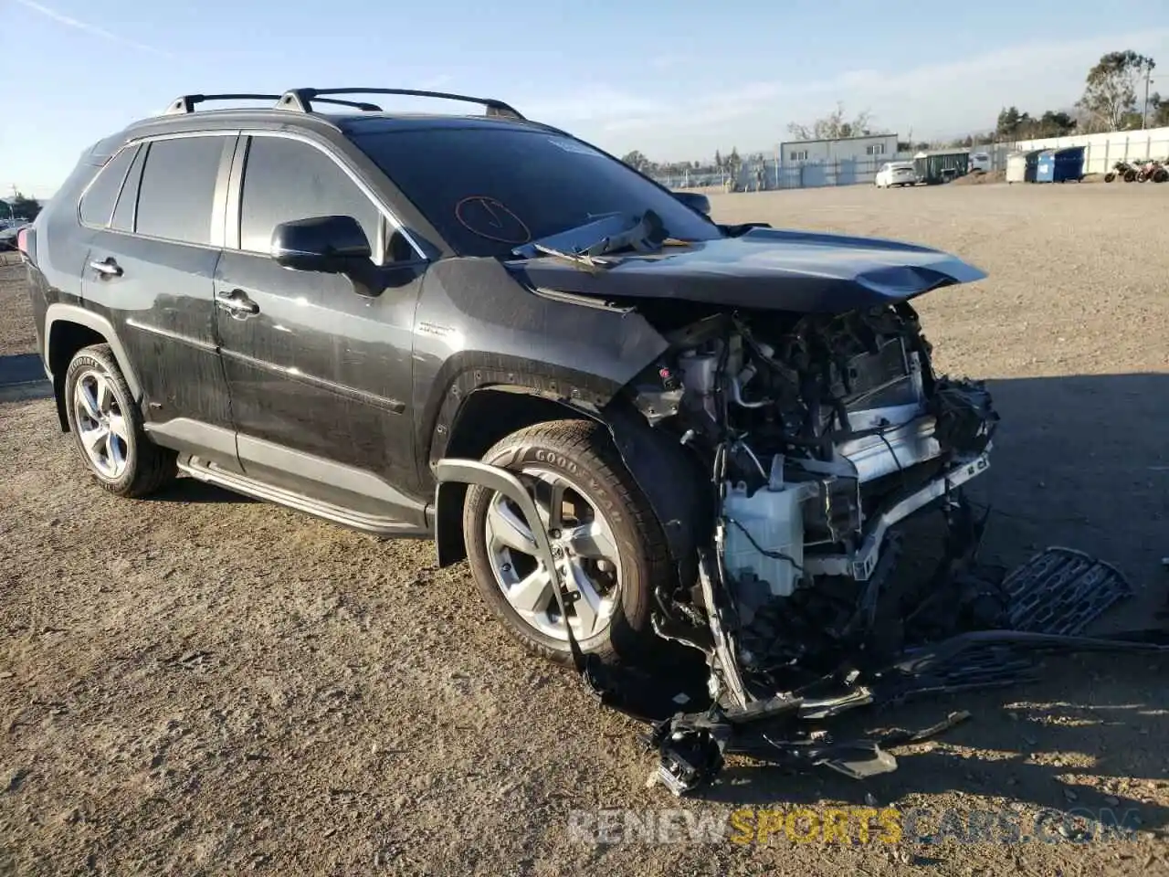 1 Photograph of a damaged car JTMDWRFV5KJ007806 TOYOTA RAV4 2019