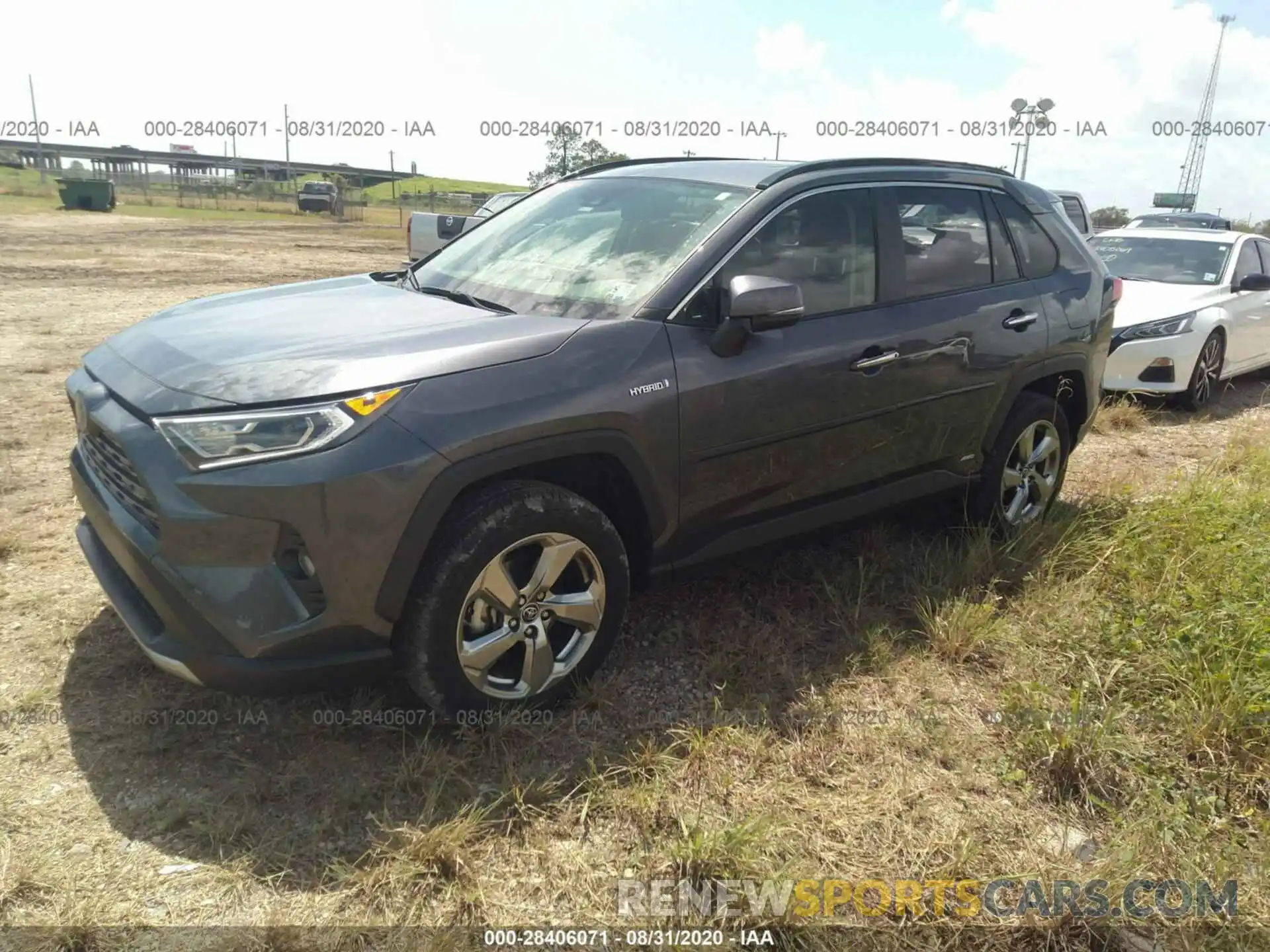 2 Фотография поврежденного автомобиля JTMDWRFV6KD004167 TOYOTA RAV4 2019